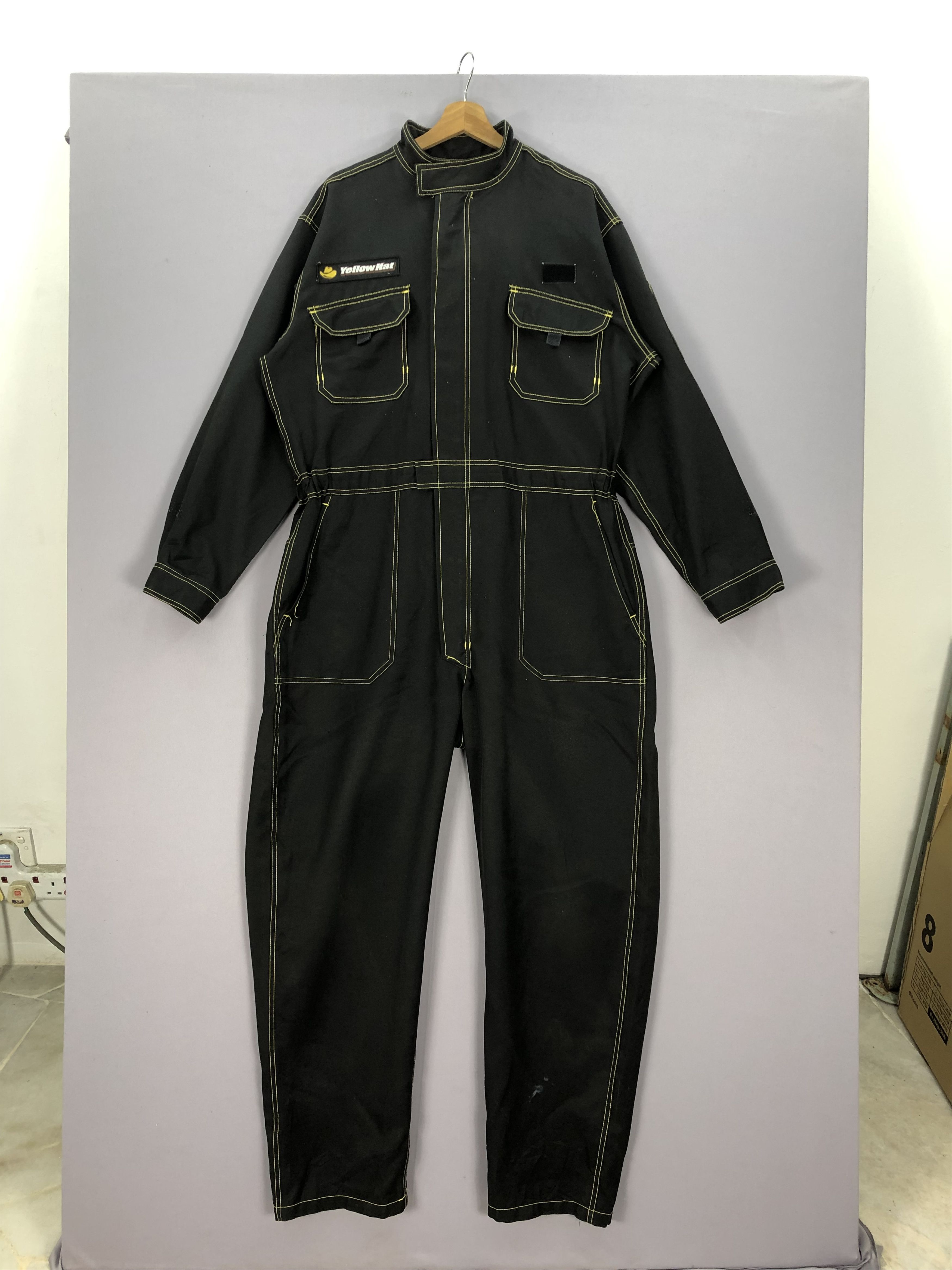 Vintage Vintage Japanese Yellow Hat Workers Overall Size US 40 / EU 56 - 2 Thumbnail