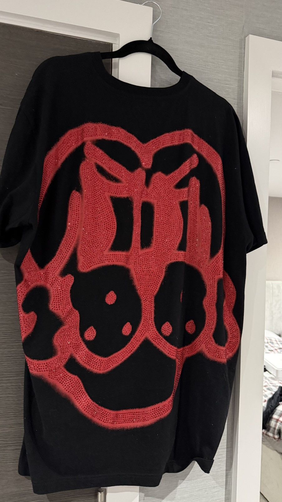 Chito Chito Red Rhinestone Tshirt Size US XXL / EU 58 / 5 - 3 Thumbnail