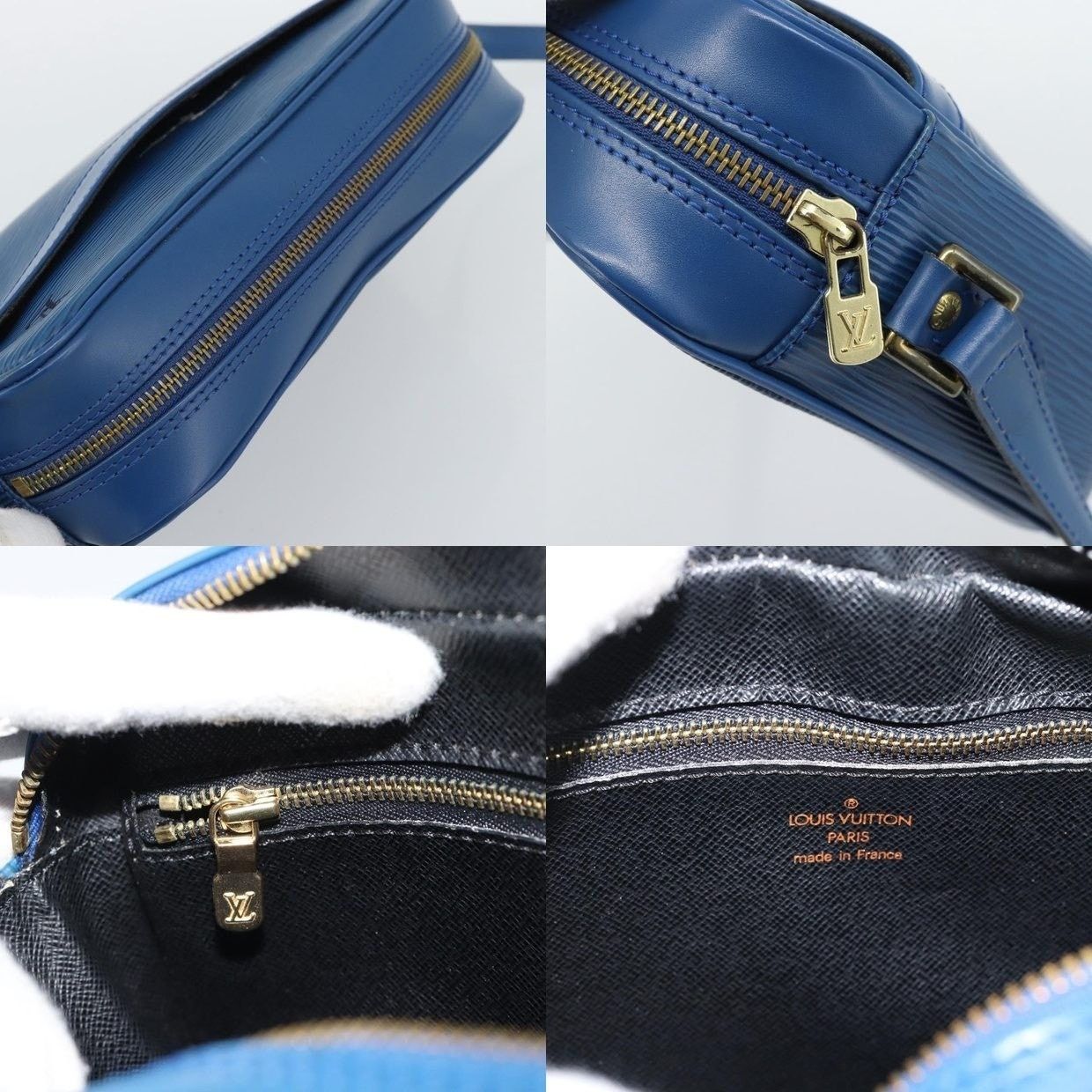 Louis Vuitton Louis Vuitton Epi Trocadero 23 Shoulder Bag Blue Size ONE SIZE - 15 Thumbnail