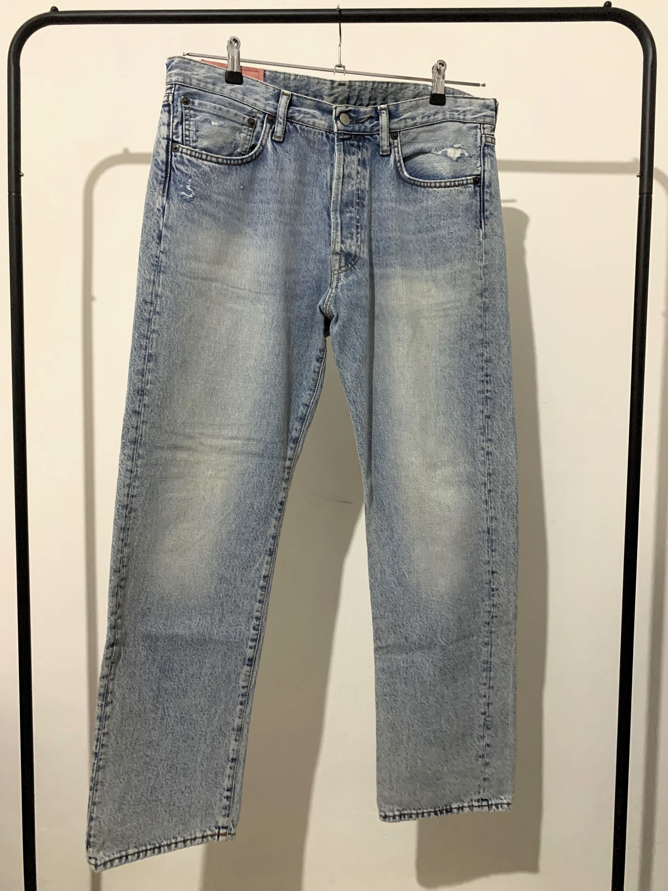 Acne Studios 1996 Straight-leg Jeans Size US 33 - 1 Thumbnail