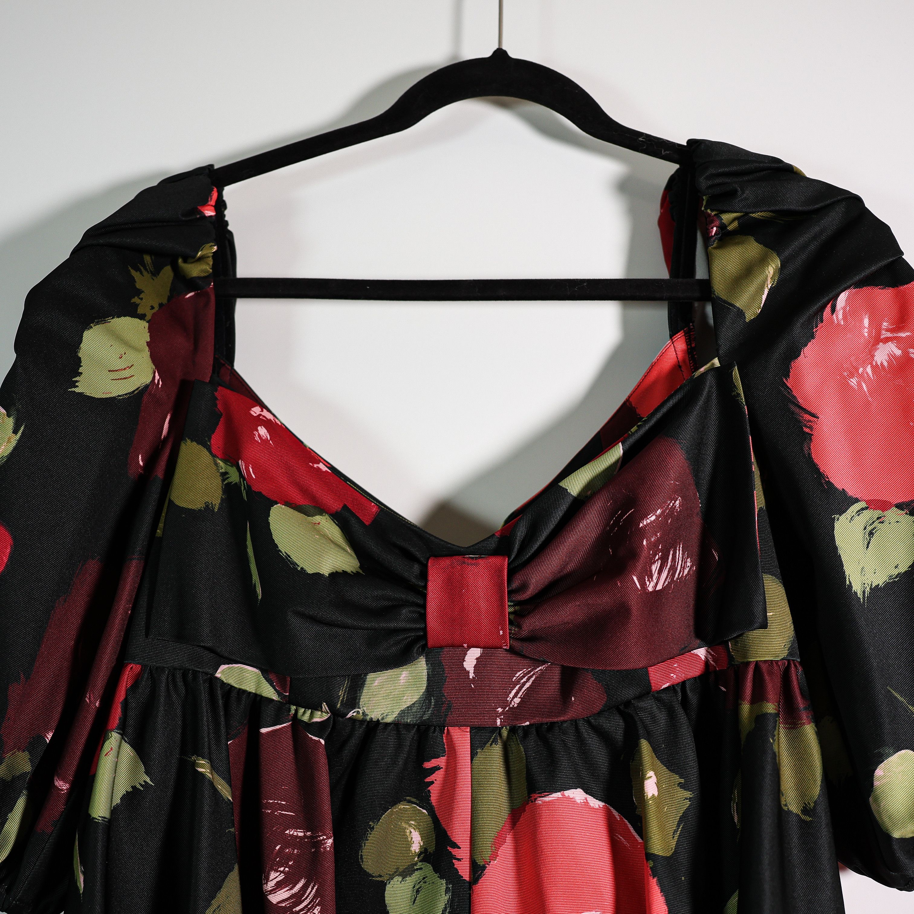 Kate Spade Kate Spade Beau Satin Puff Sleeve Bow Size XL / US 12-14 / IT 48-50 - 2 Thumbnail