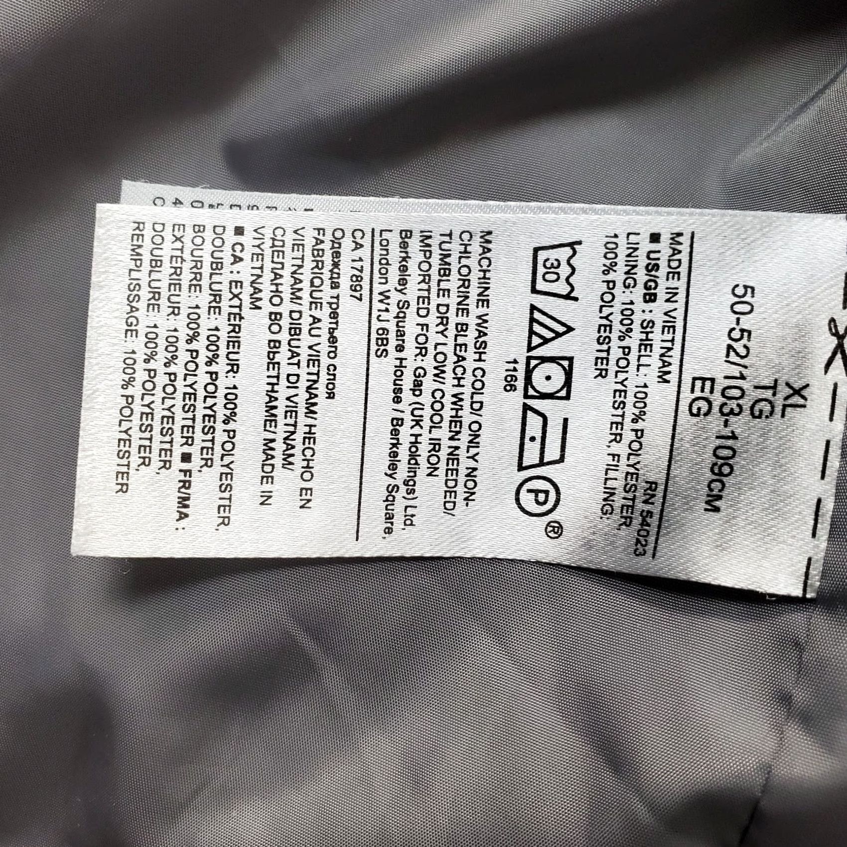 Banana Republic Banana Republic Puffer Vest Womens XL Gray Quilted Packable Down Slim Fit Zip Up Vest Size XL / US 12-14 / IT 48-50 - 6 Thumbnail