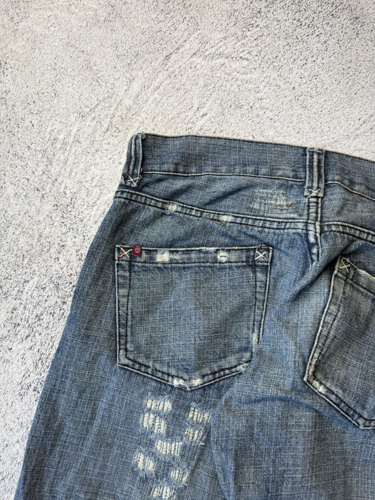 Other Rare Osaka Tiger jeans Japan Style Straight evisu style Size US 34 / EU 50 - 24 Thumbnail