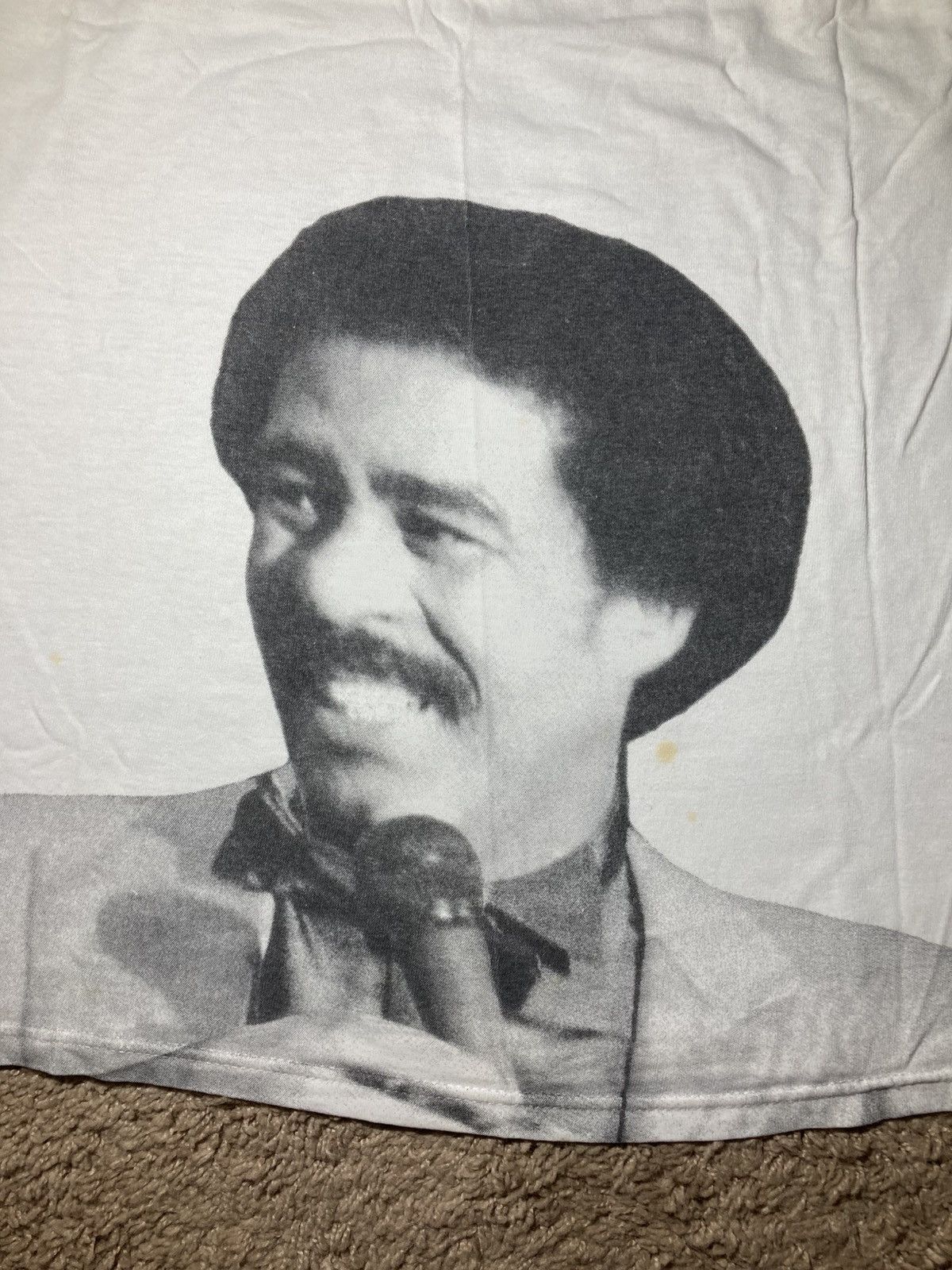 Supreme 2001 Supreme Richard Pryor Portrait Graphic Photo 90s OG 00s Size US L / EU 52-54 / 3 - 1 Thumbnail