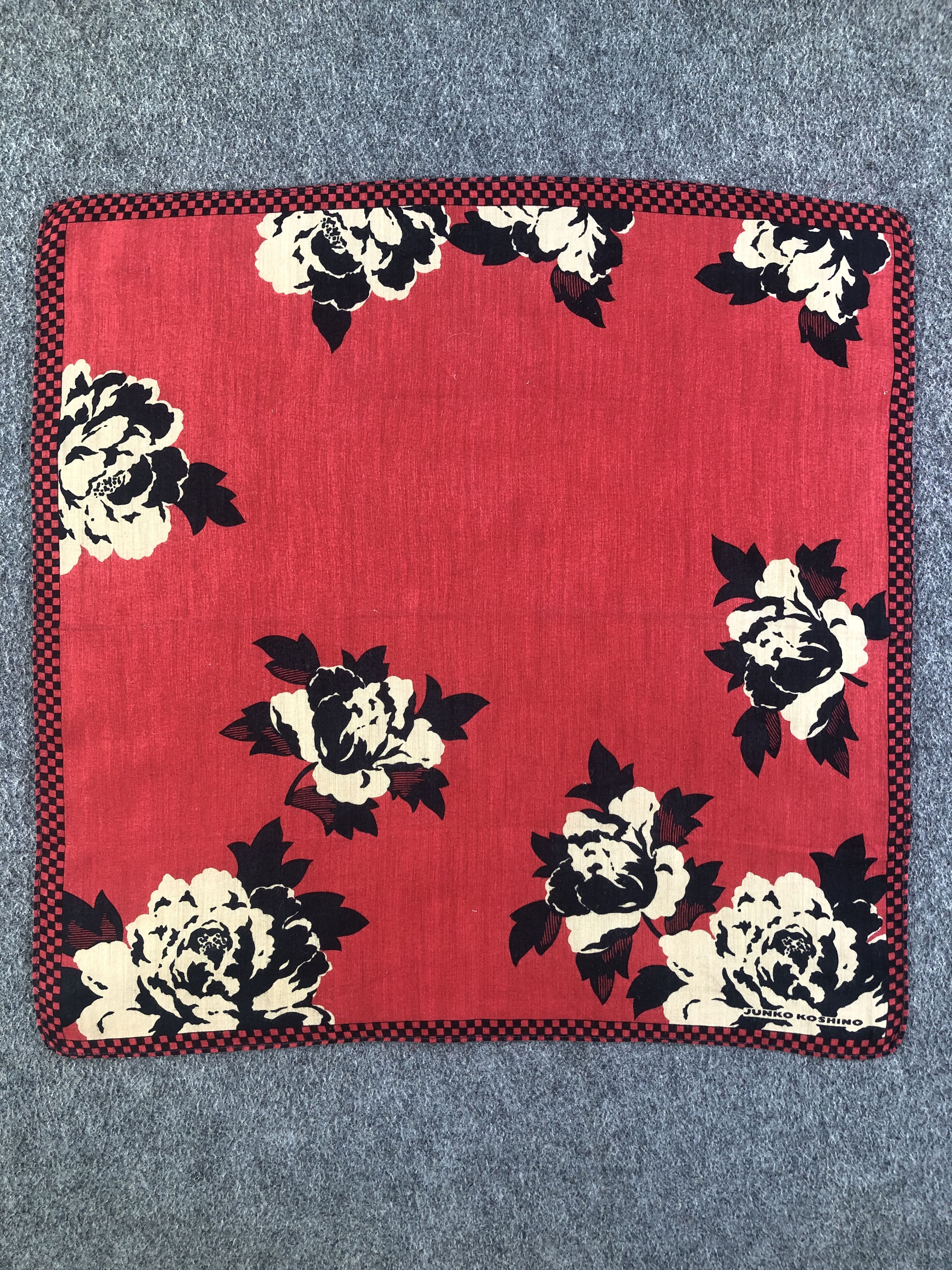 Mr. Junko Junko Koshino Handkerchief / Bandana / Neckerchief C445 Size ONE SIZE - 4 Thumbnail
