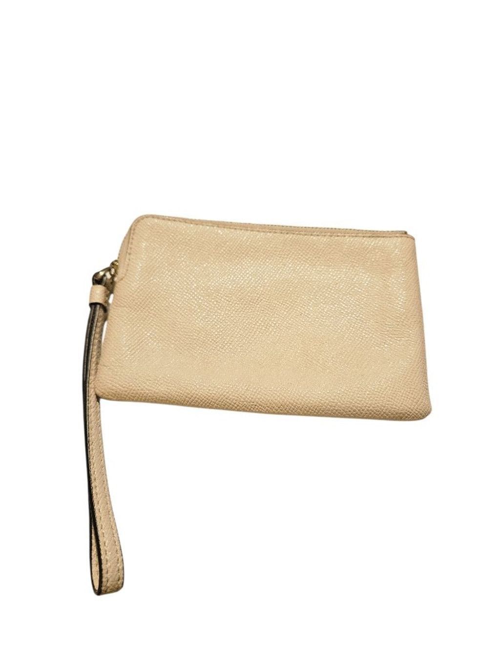 Coach Coach Beige Leather Wristlet One Size Size ONE SIZE - 7 Thumbnail