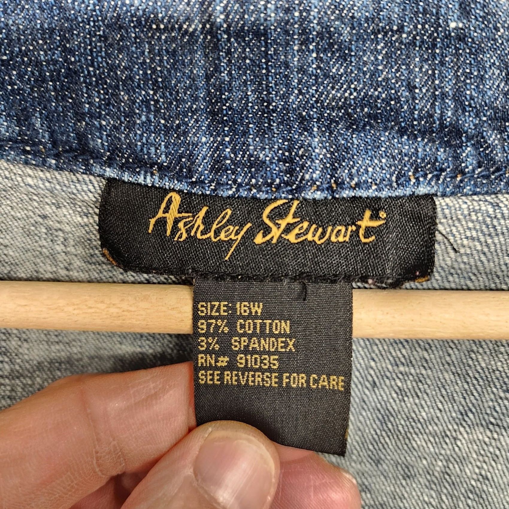 Vintage VINTAGE Ashley Stewart Set Womens 16W Cropped Jeans and Jacket Cheetah Animal Print Vtg Womens Boys? Size 38" / US 16 / IT 52 - 4 Thumbnail