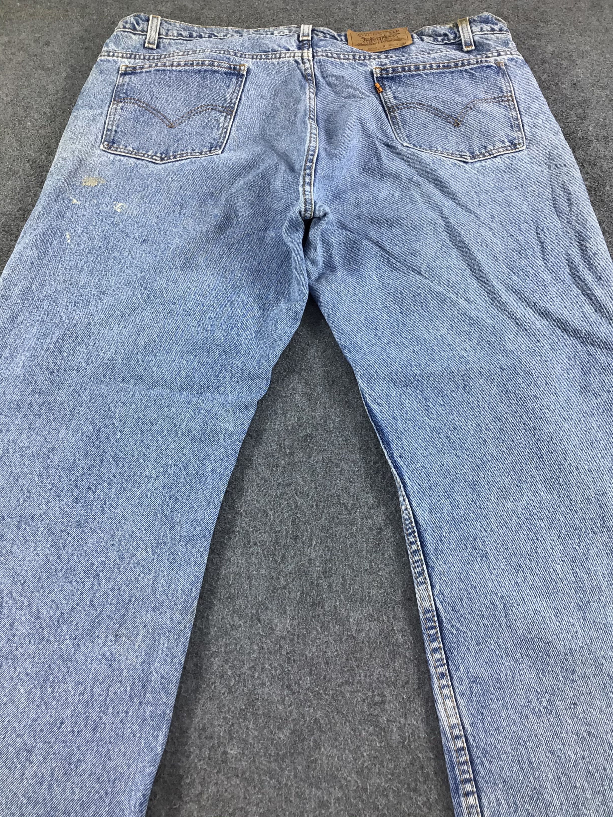 Levi's Vintage Levis 505 Orange Tab Jeans-J769 Size US 41 - 4 Thumbnail
