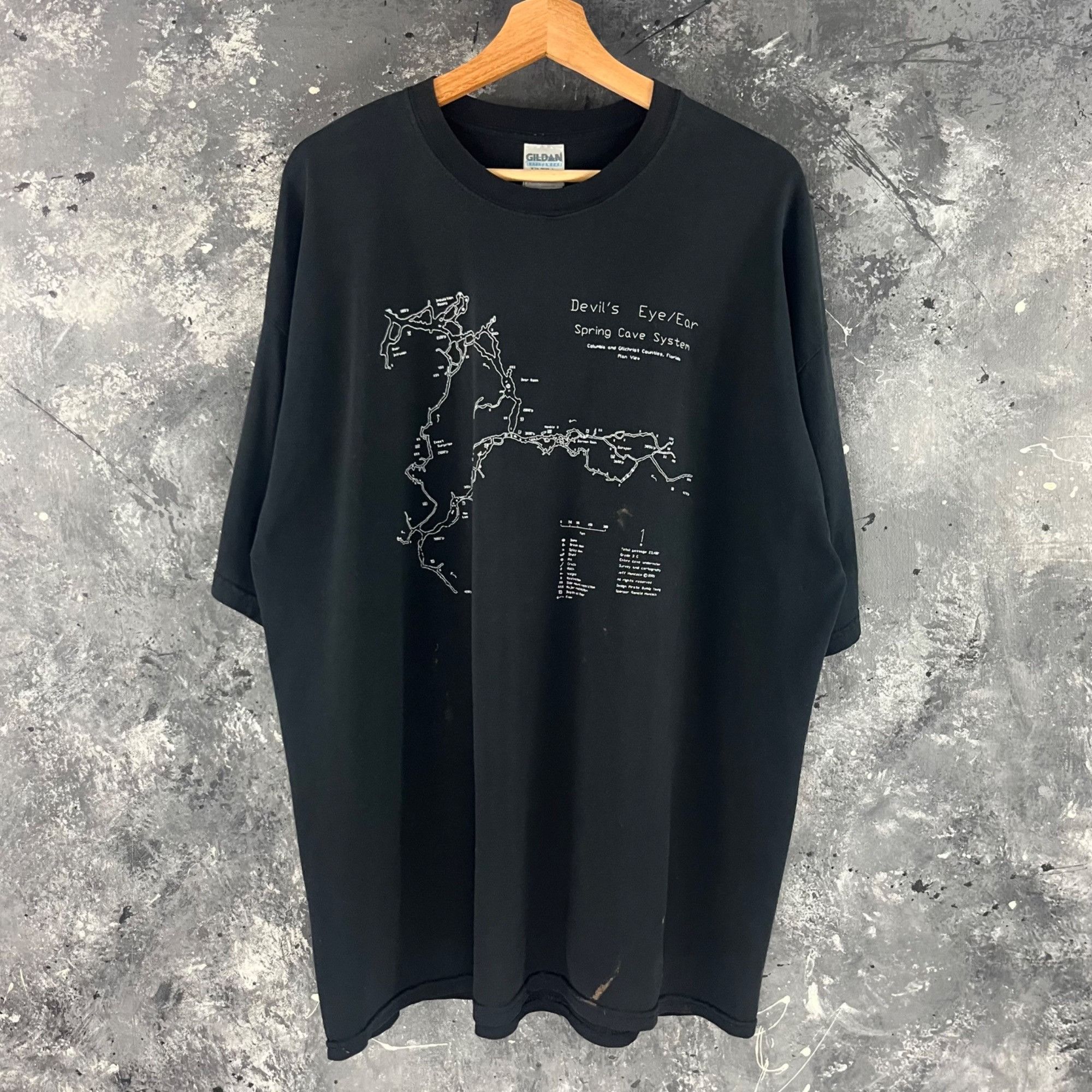 Vintage Vintage Devils Eye cave shirt Size US XXL / EU 58 / 5 - 1 Thumbnail