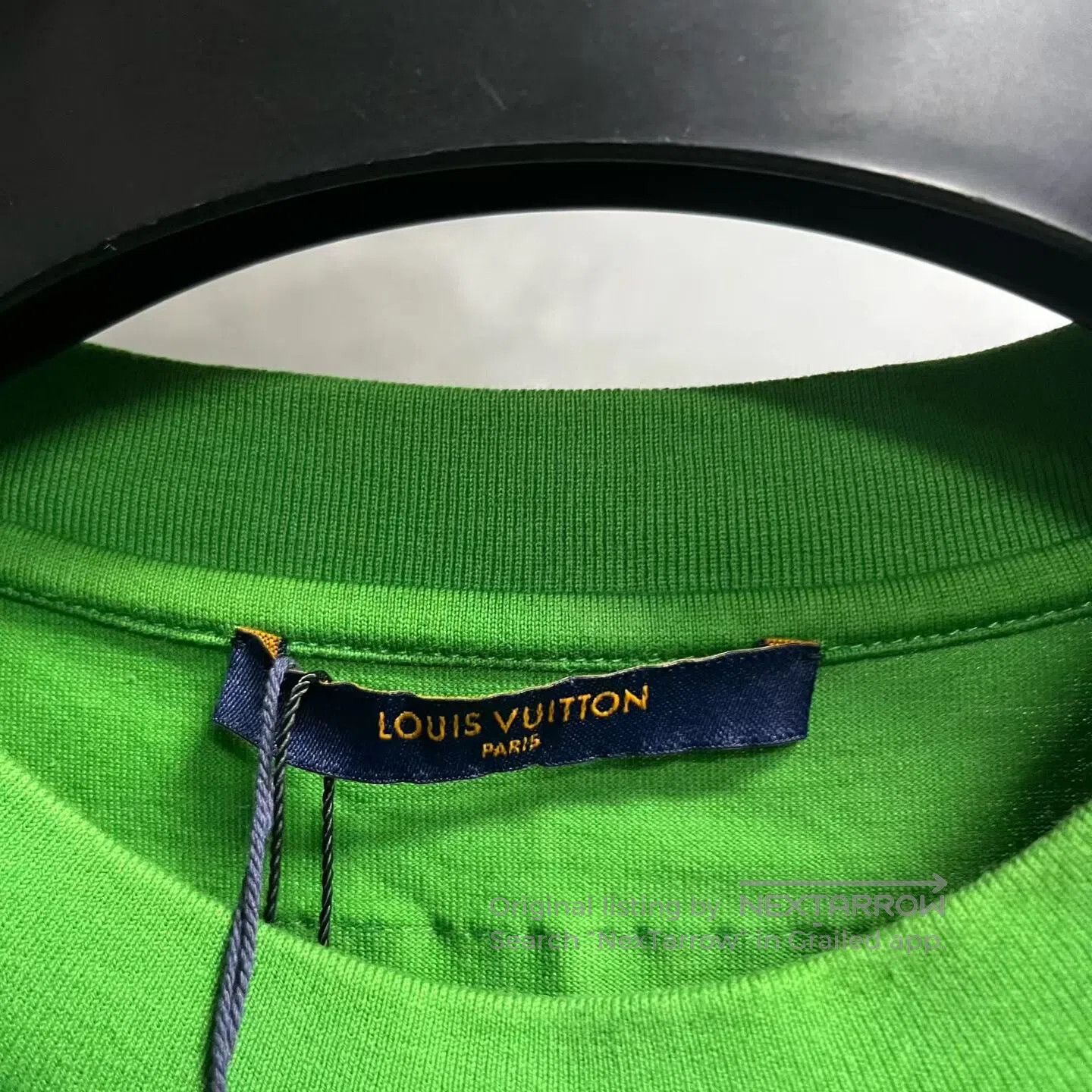 Louis Vuitton Louis Vuitton Solid-color logo-print round-neck short-slee Size US XL / EU 56 / 4 - 2 Thumbnail