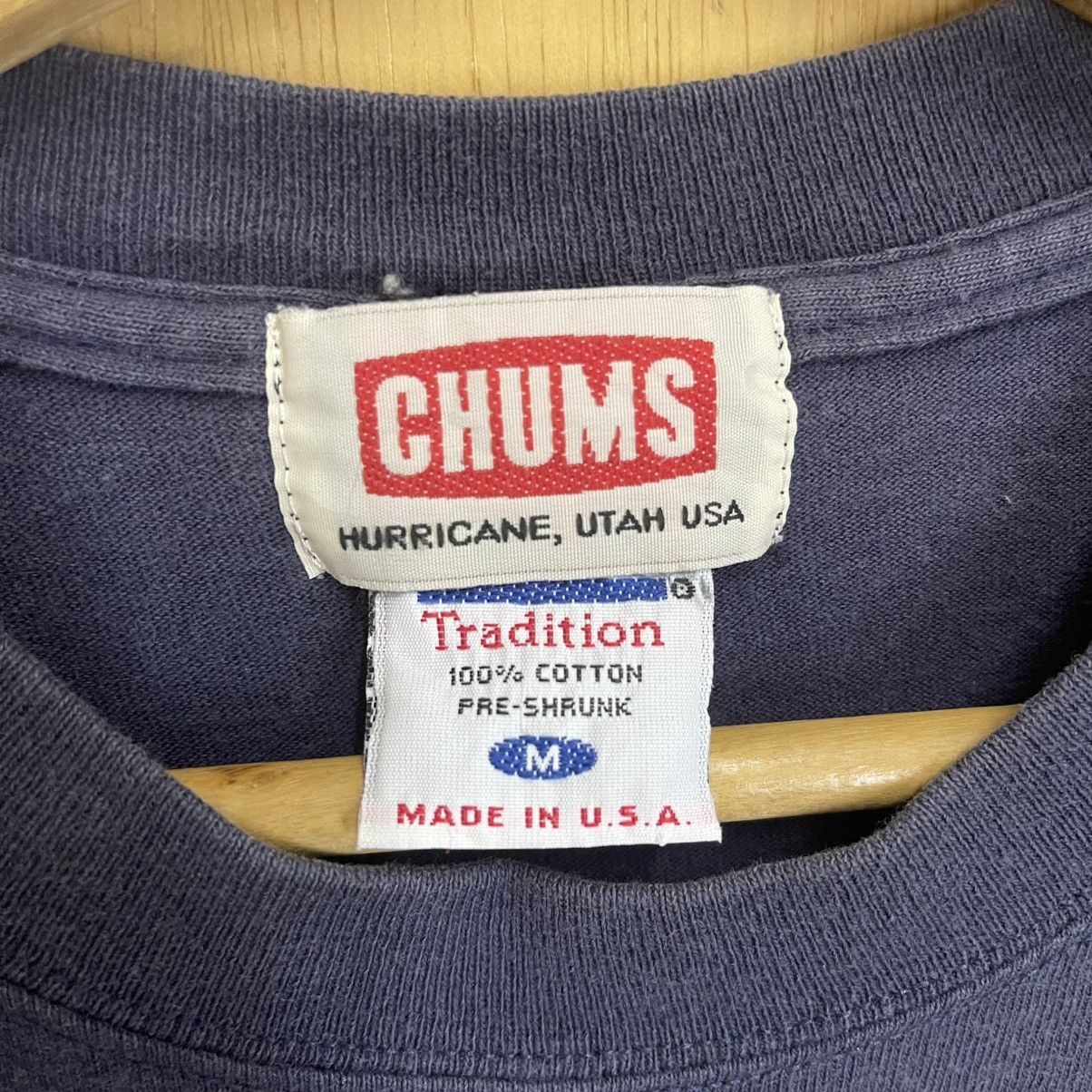 Chums Vintage 90s Chums Made In Usa Big Logo Shortsleeve Tee Size US S / EU 44-46 / 1 - 9 Thumbnail