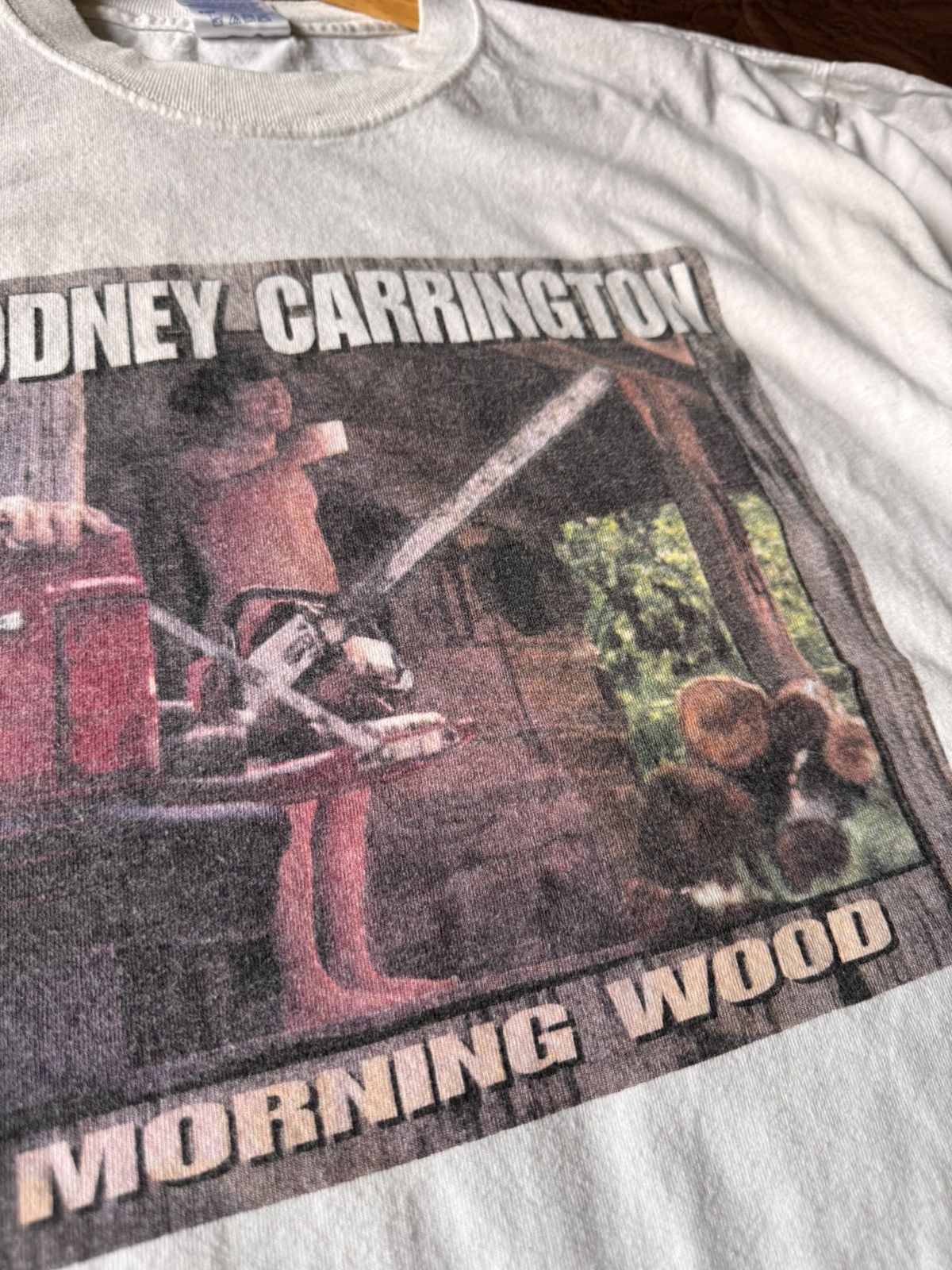 Band Tees Vintage Rodney carrington morning wood tour 2001 Size US XL / EU 56 / 4 - 5 Thumbnail