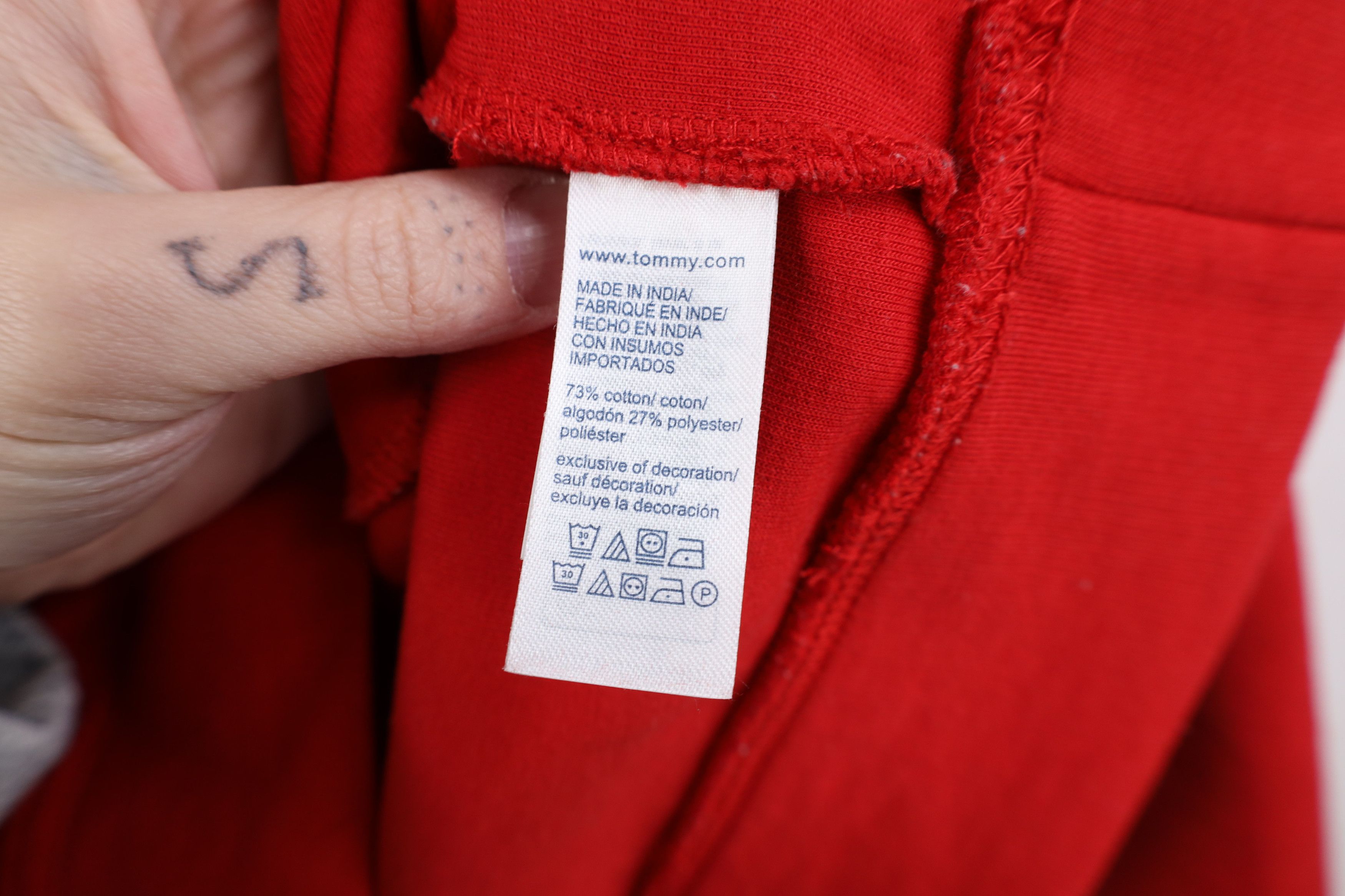 Tommy Hilfiger Vintage Y2K Tommy Hilfiger 1/4 Half Zip Pullover Sweatshirt Size US M / EU 48-50 / 2 - 10 Thumbnail
