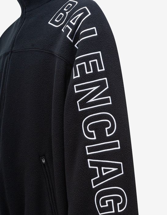 Balenciaga Black Logo Tracksuit Jacket | Grailed