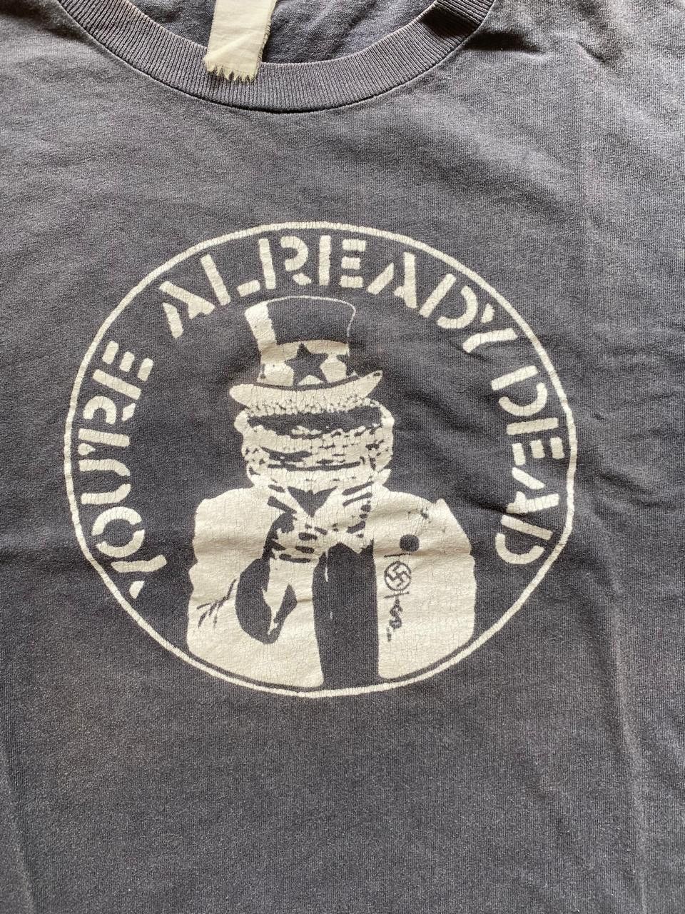 Rap Tees × Vintage You re already dead tshirt invisible:man Size US XL / EU 56 / 4 - 2 Thumbnail