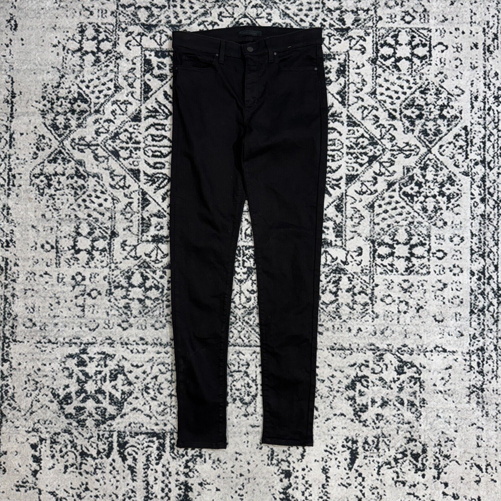 Uniqlo Vintage Uniqlo Unisex Black Cotton Denim Pants Size W31 Size US 31 - 1 Thumbnail