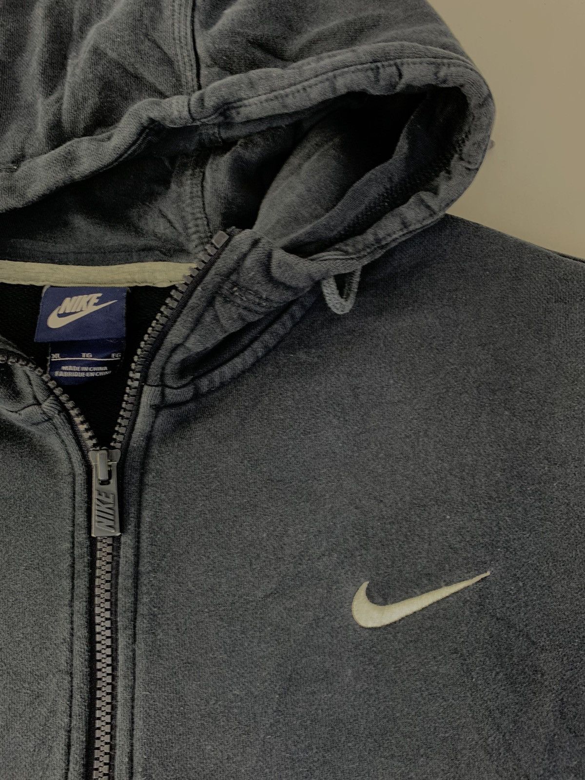 Nike Hype Nike Athletic Swoosh Logo Full Zip Hoodies Size US L / EU 52-54 / 3 - 5 Thumbnail