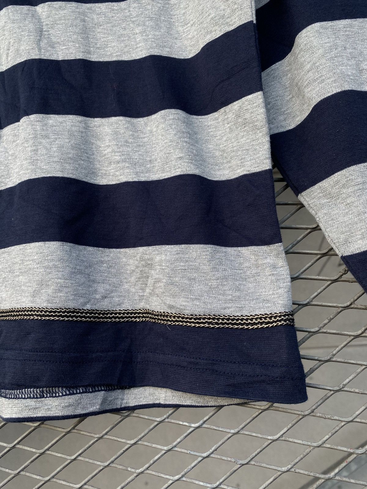Nano Universe Stripe Y2K Longsleeve