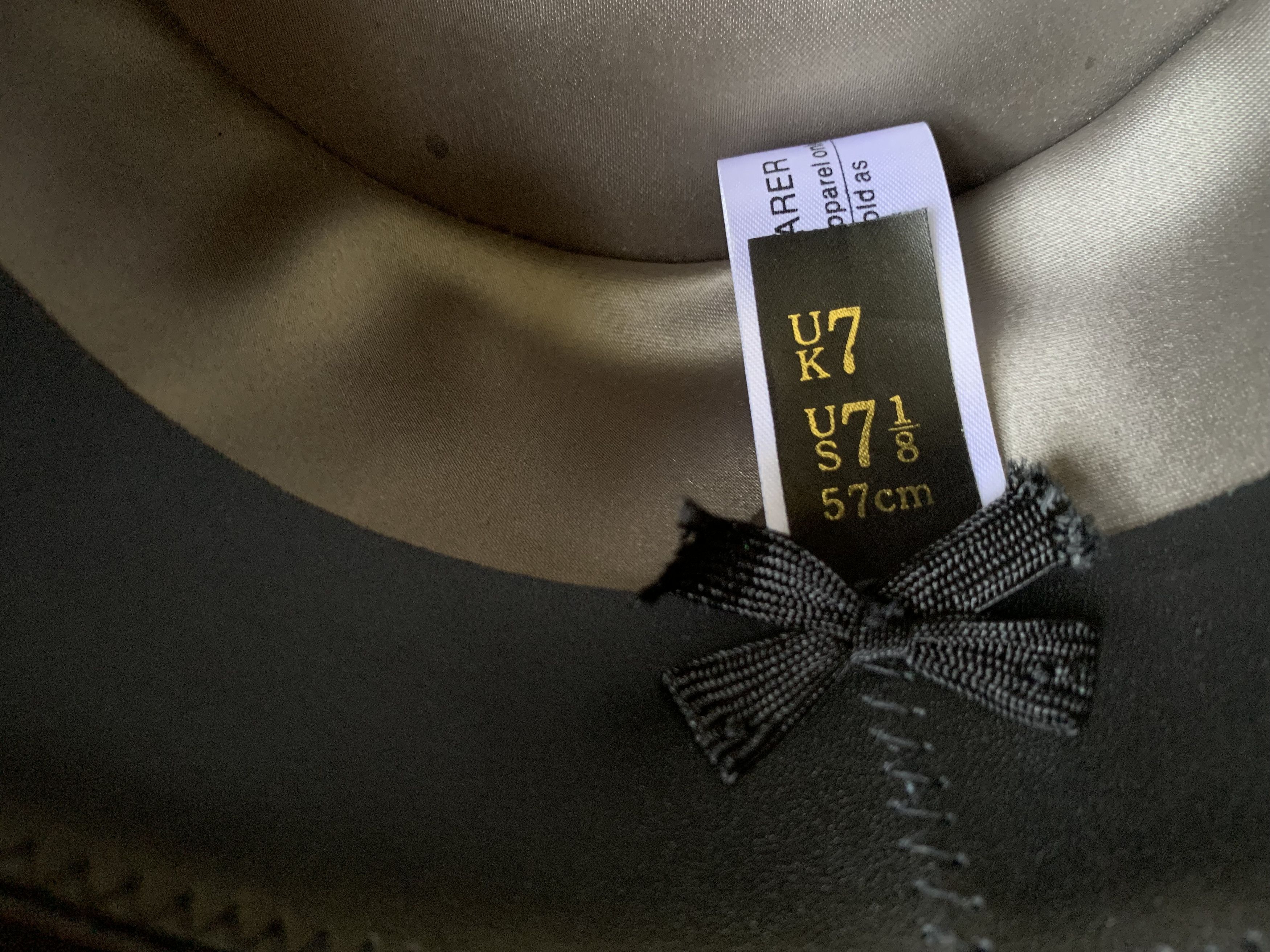 Designer Christys Cavallo Black Wool Hand Made Hat Size ONE SIZE - 11 Thumbnail