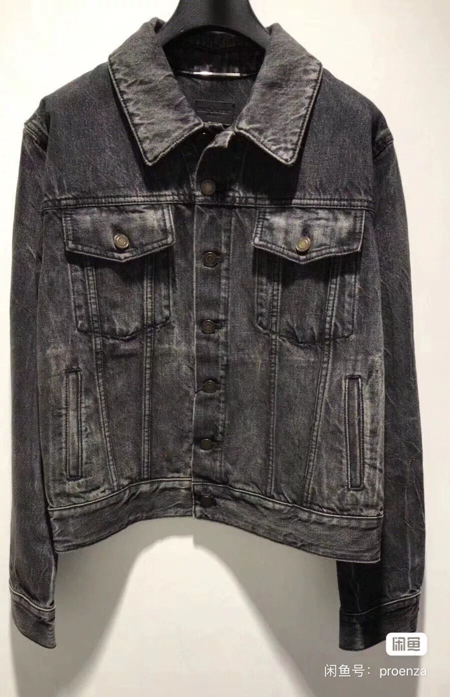 Saint Laurent Paris Saint Laurent YSL Denim Jacket Size US S / EU 44-46 / 1 - 1 Thumbnail
