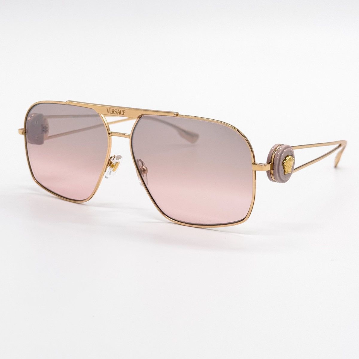 Versace NEW VERSACE MOD 2269 1002/7E GOLD VE2269 10027E SUNGLASSES Size ONE SIZE - 3 Thumbnail