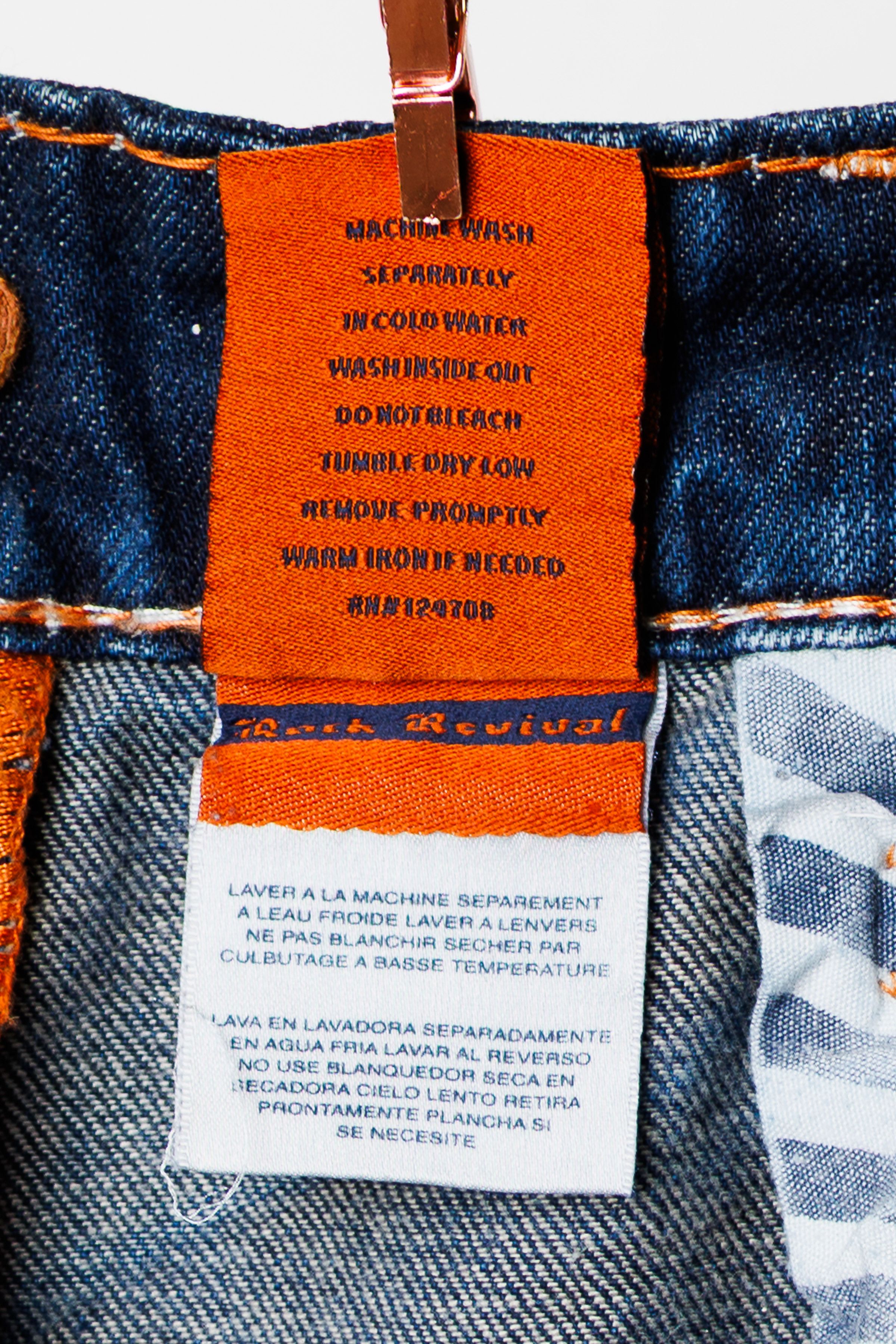 Rock Revival Rock Revival “Mason” RE8664R Straight Jeans — Men’s 36x32 Size US 36 / EU 52 - 12 Thumbnail