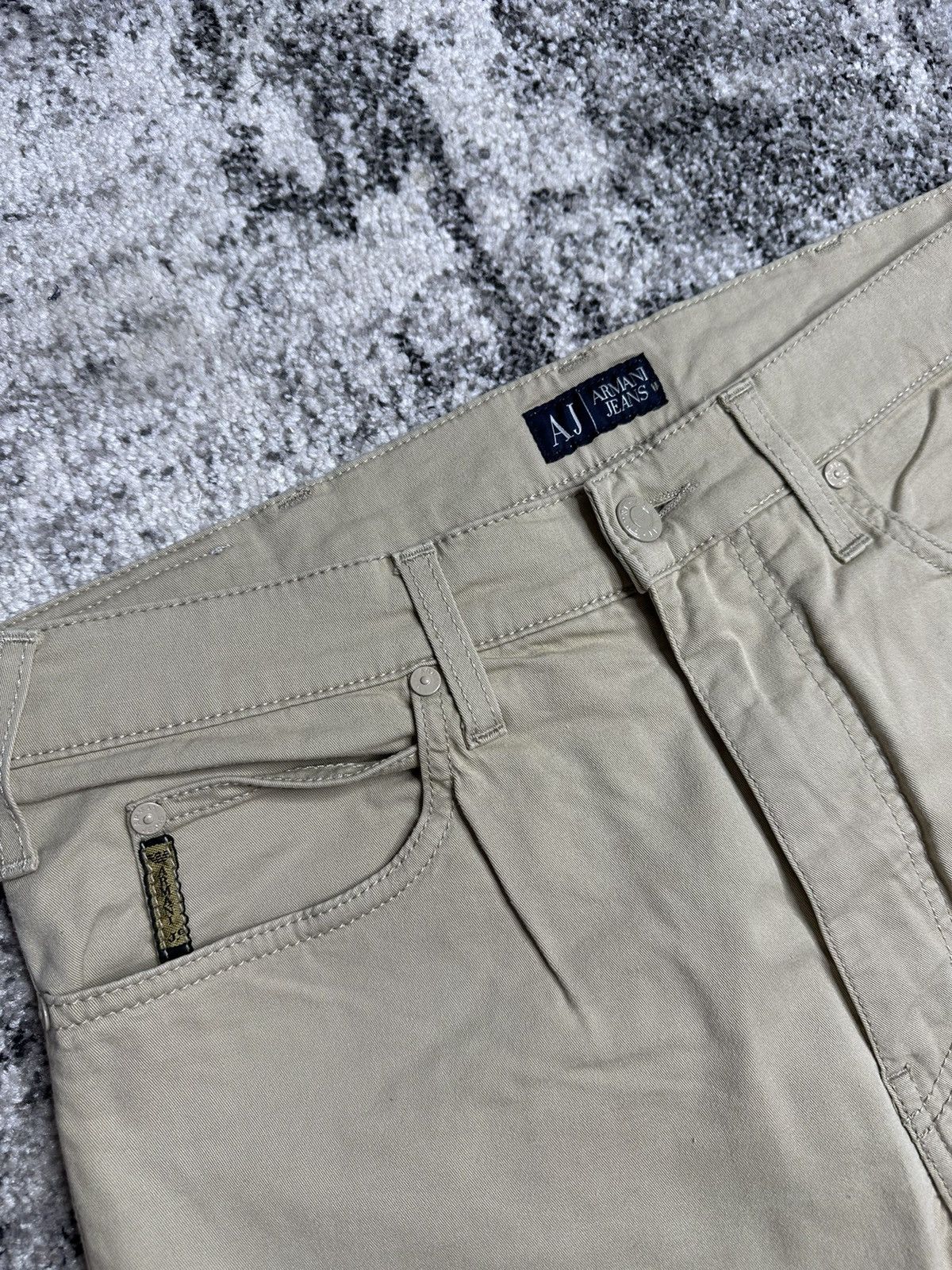 Armani Armani Jeans Luxury Denim Vintage StreetWear Rare Y2K Size US 33 - 7 Thumbnail