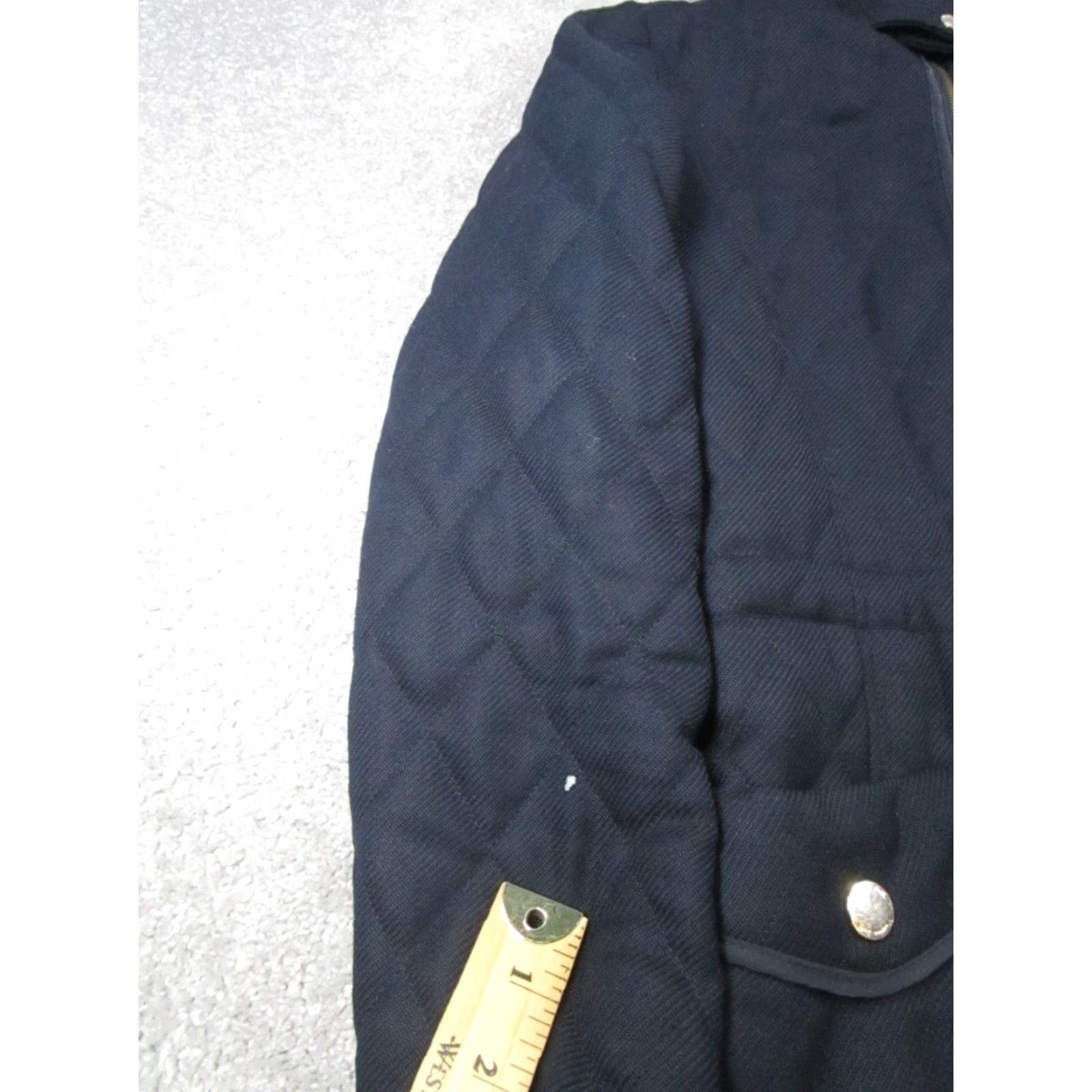 Massimo Dutti Massimo Dutti Jacket Womens Medium Blue Quilted Insyulated Full Zip Size M / US 6-8 / IT 42-44 - 5 Thumbnail