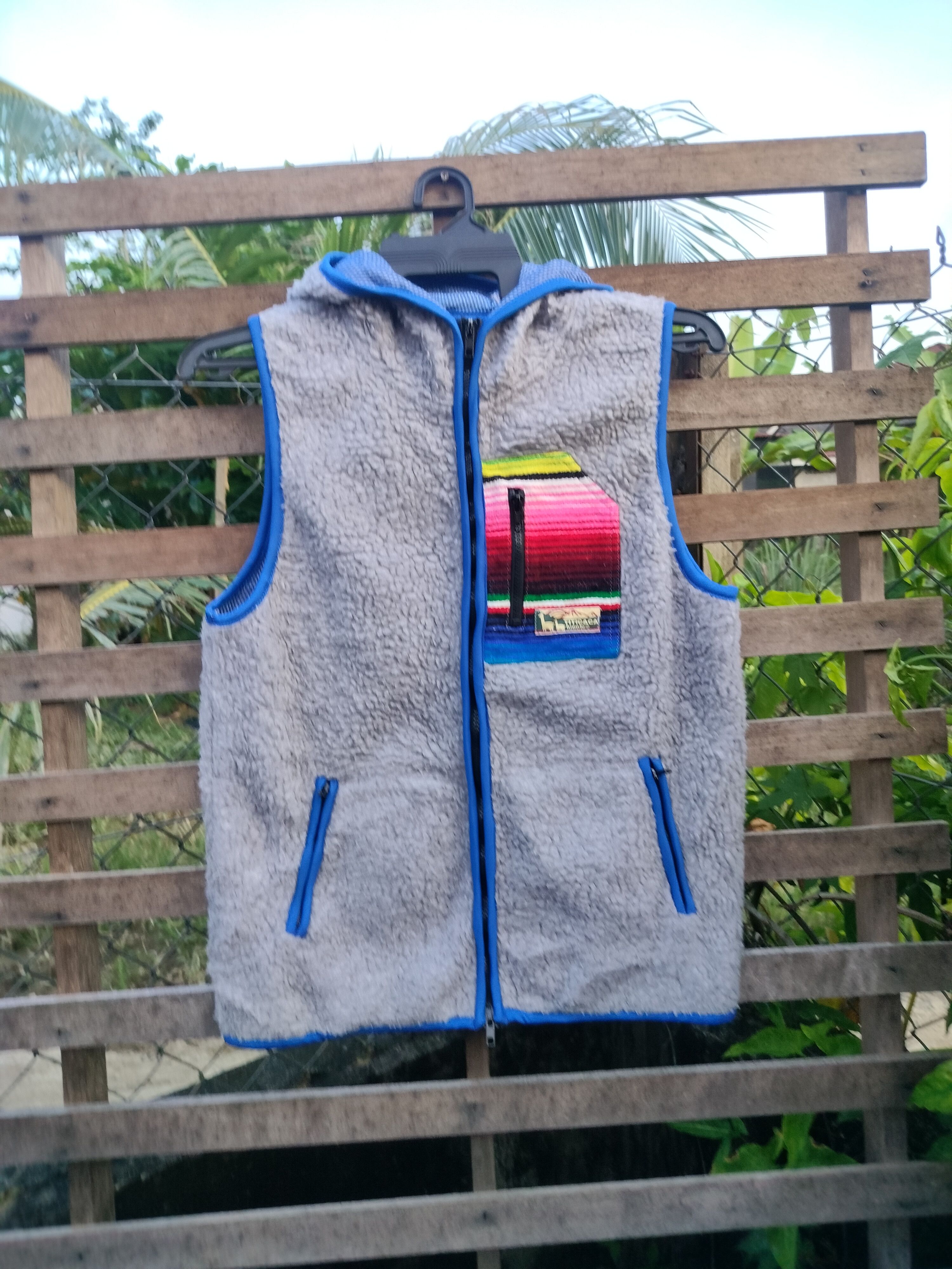 image of Outdoor Life Titicaca Multicolour Fleece Tank Top in Mix, Men's (Size Large)