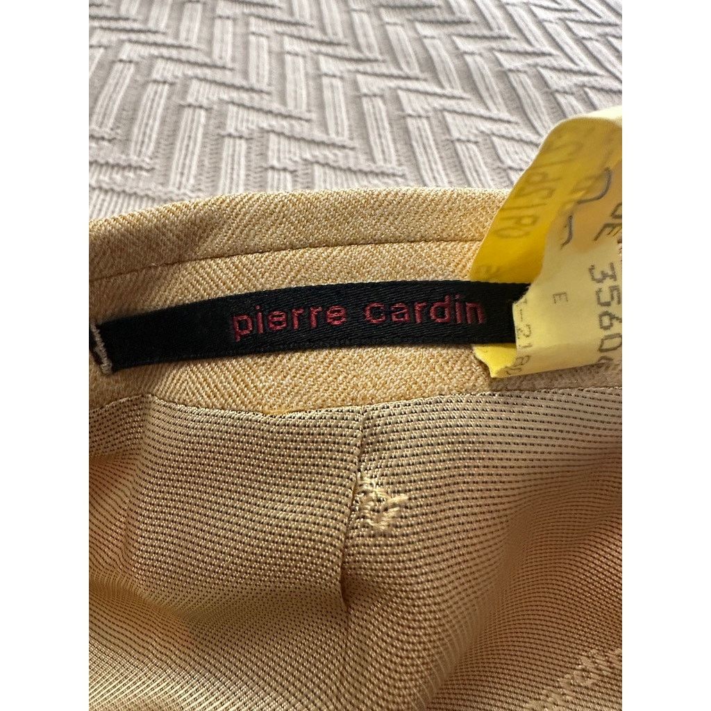 Pierre Cardin Weingarten Koln Pierre Cardin khaki wool three button blazer Size 44R - 4 Thumbnail