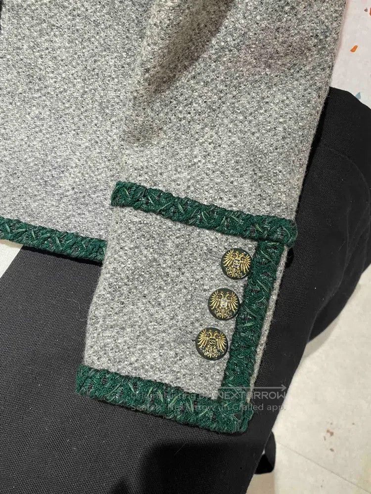 Chanel Chanel 15 Salzburg grey green tweed coat Size XS / US 0-2 / IT 36-38 - 2 Thumbnail