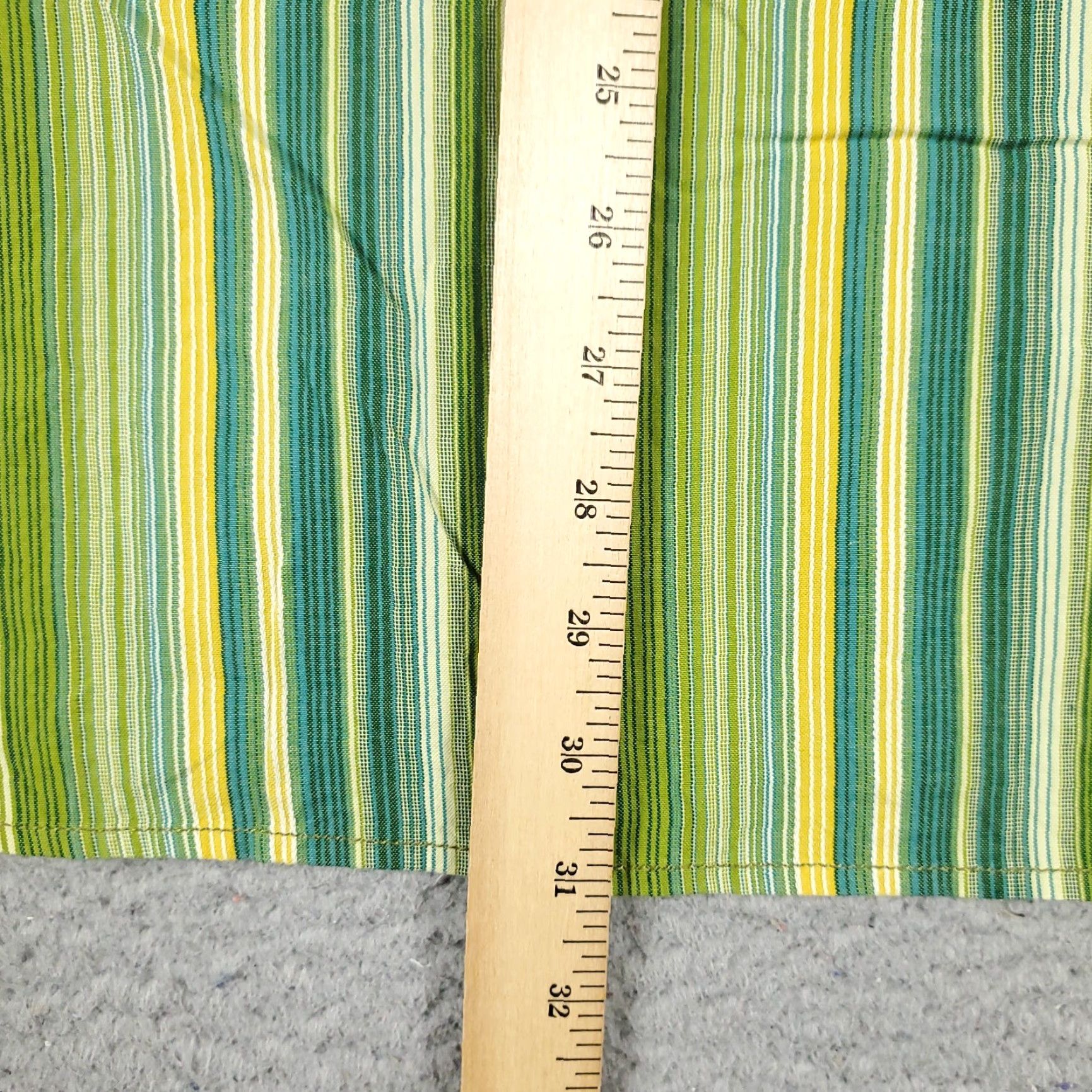 Tommy Bahama Tommy Bahama Shirt Mens Large Green Striped Cotton Button Up Long Sleeve Size US L / EU 52-54 / 3 - 4 Thumbnail