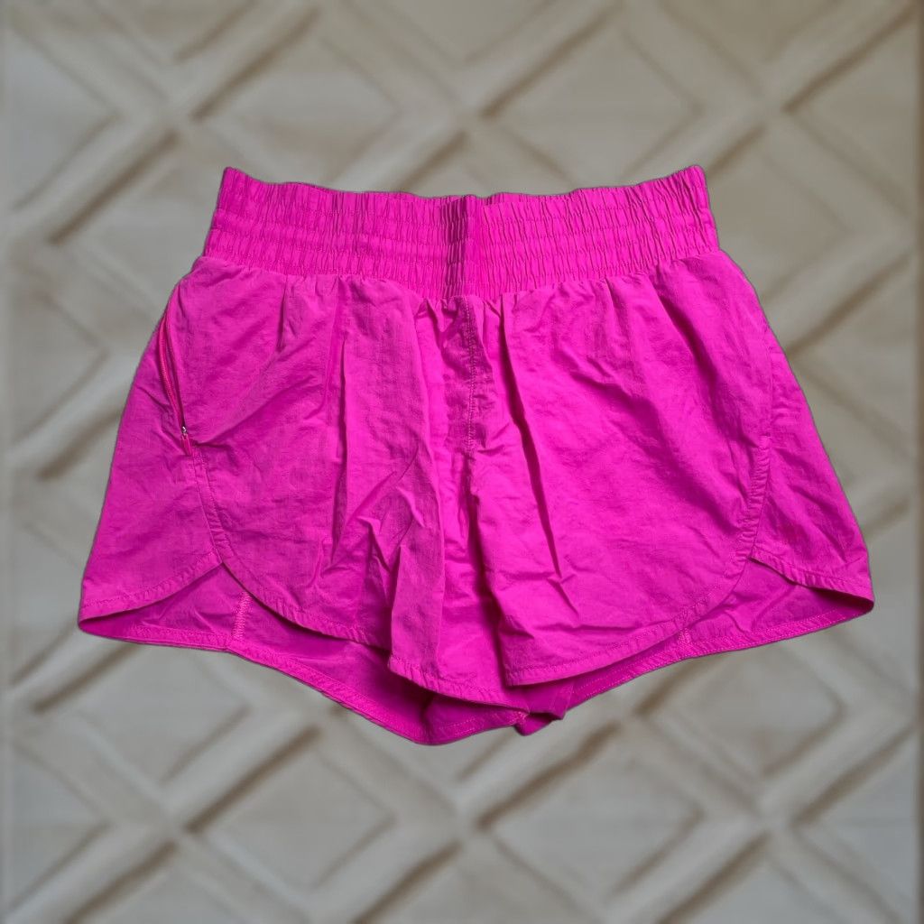 Vintage All In Motion Womens Shorts Athletic Purple 30x2 Medium Size Purple Nylon 100% Breathable Regular Waist) Size 32" / US 10 / IT 46 - 1 Thumbnail