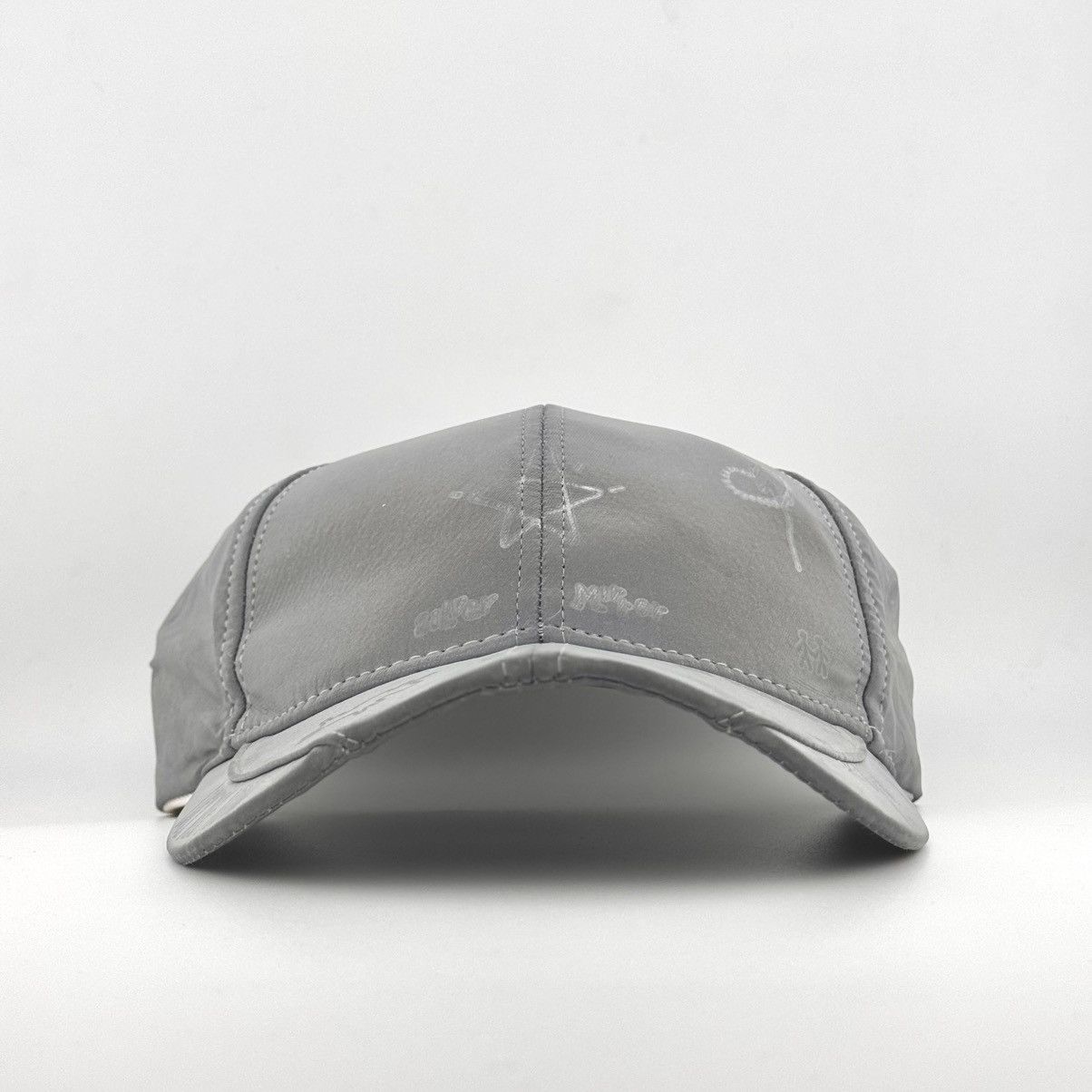 SMFK SMFK Reflective Silver All Over Graphic Sam & Frank Cap Size ONE SIZE - 1 Thumbnail