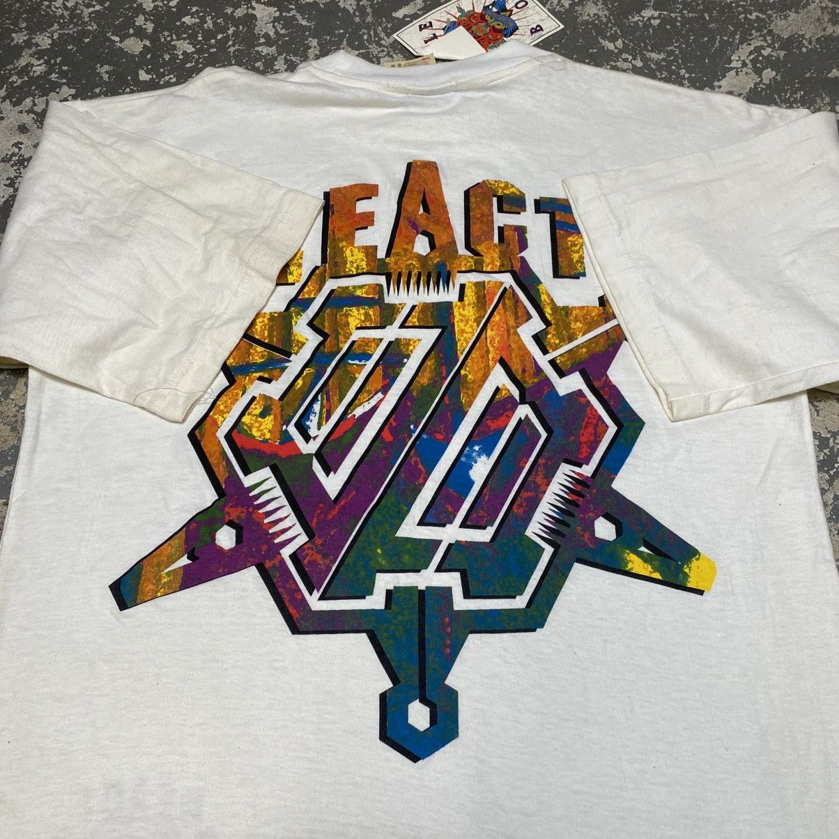 Bugle Boy × Vintage Vintage Bugle Boy React Surf Hawaiian Tshirt Size US M / EU 48-50 / 2 - 9 Thumbnail