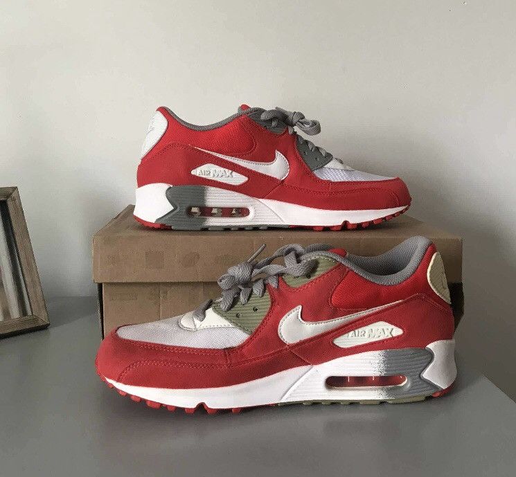 image of Nike x Vintage Air Max 90 Challenge Red 2009 Shoes, Women's (Size 10)