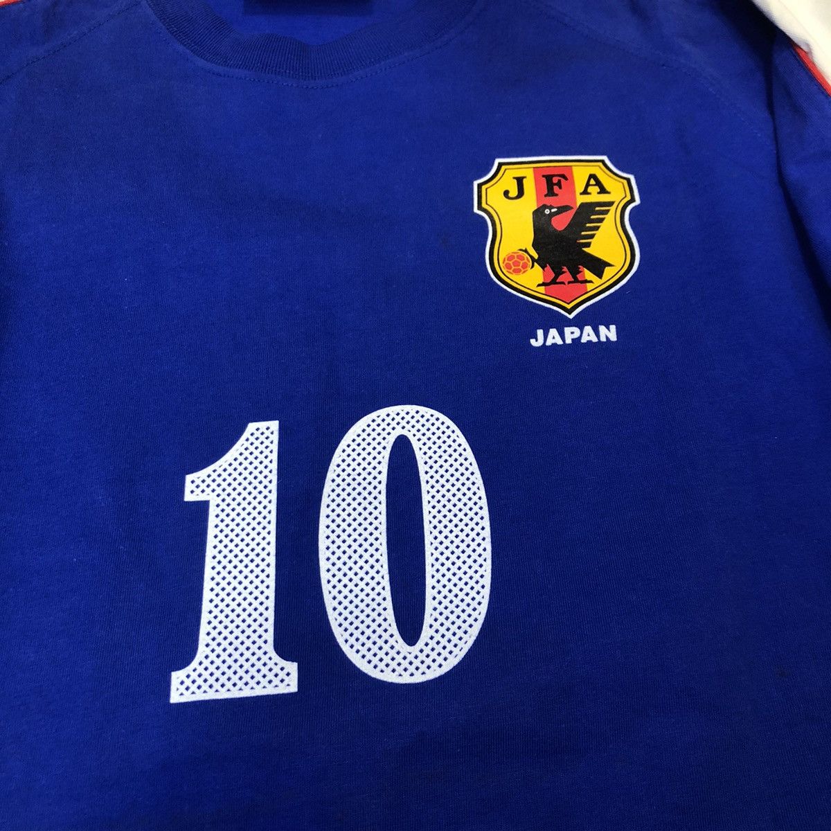 Japanese Brand Japan 2000 soccer tee #10 Nakamura Size US L / EU 52-54 / 3 - 3 Thumbnail