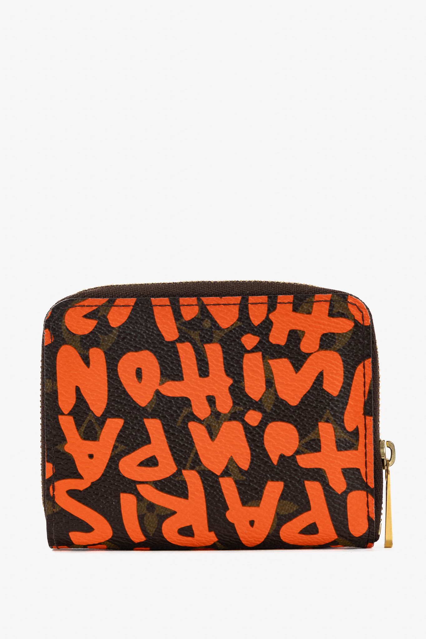 Louis Vuitton Louis Vuitton Zippy Orange Monogram Graffiti Coin Purse Size ONE SIZE - 4 Thumbnail