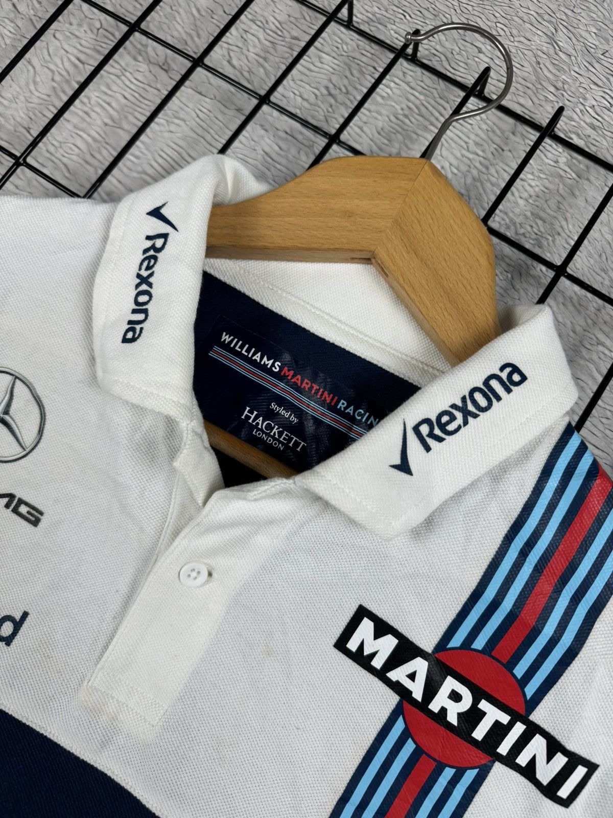 Formula 1 × Hackett × Mercedes-Benz Williams Martini Racing Team Hackett F-1 Mercedes Benz L sz Size US L / EU 52-54 / 3 - 6 Thumbnail