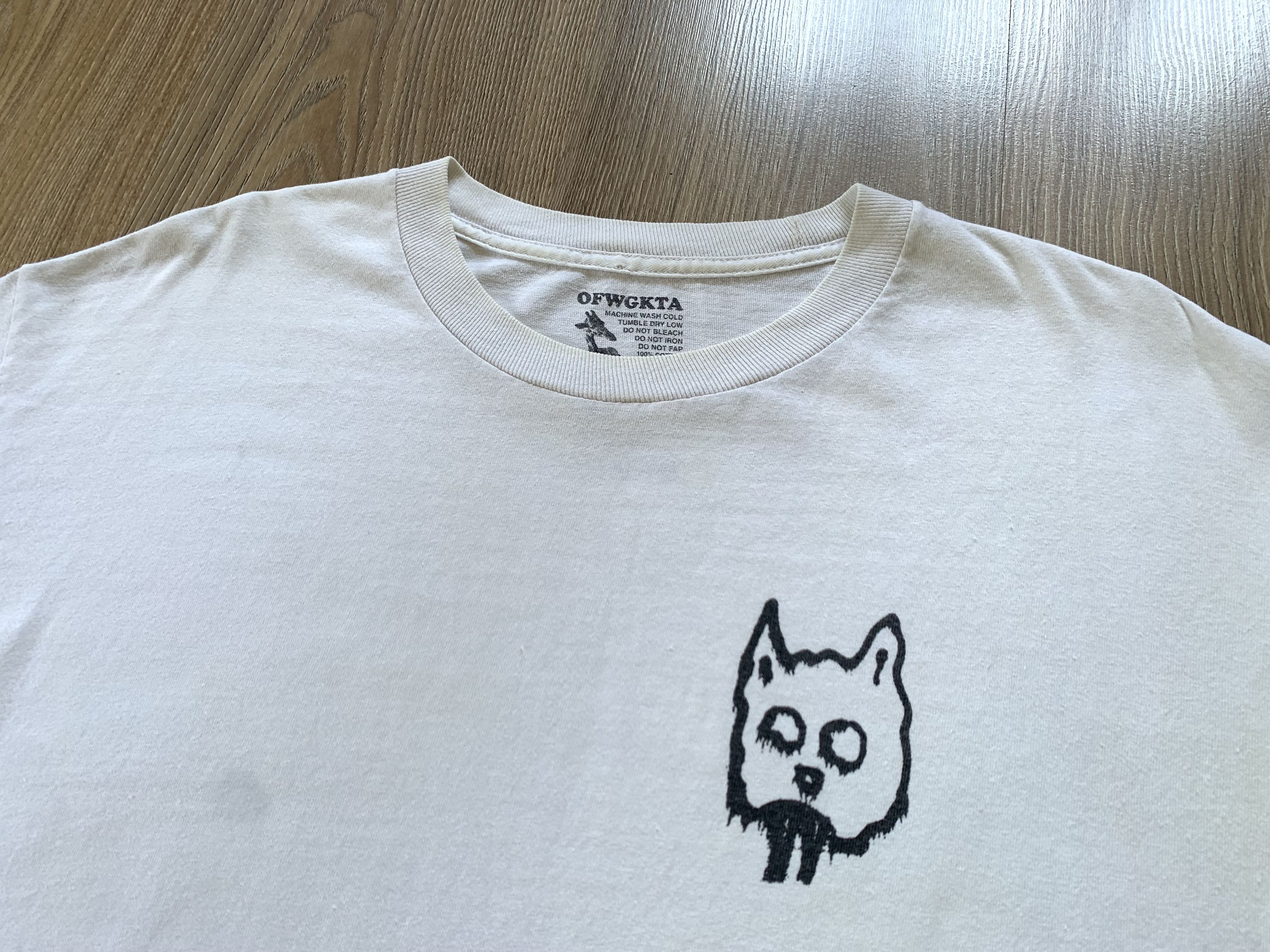 Odd Future Ofwgkta Vintage White T Shirt Size US L / EU 52-54 / 3 - 4 Thumbnail