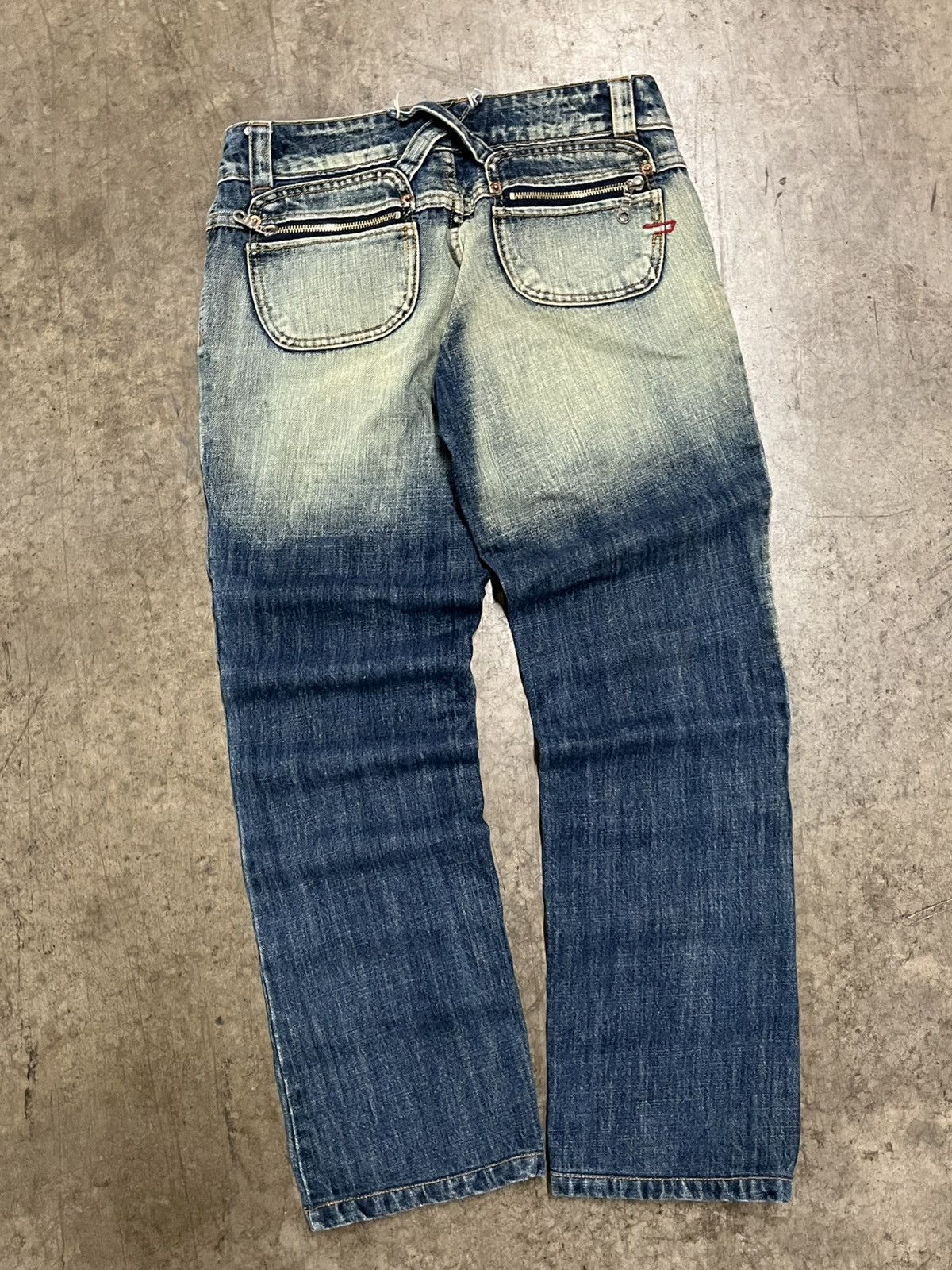 Diesel Diesel vintage baggy fit flare jeans faded wash denim rare Size US 30 / EU 46 - 4 Thumbnail