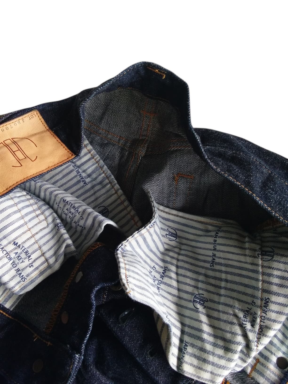 Japan Blue JAPAN BLUE JEANS INDIGO SELVEDGE BUTTON FLY JAPANESE DENIM Size US 32 / EU 48 - 10 Thumbnail