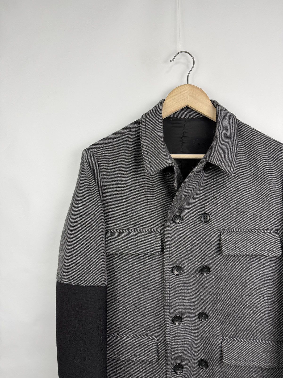 Balenciaga 🇫🇷 Balenciaga Paris Archive Double Breasted Wool Jacket Rare Size US M / EU 48-50 / 2 - 3 Thumbnail