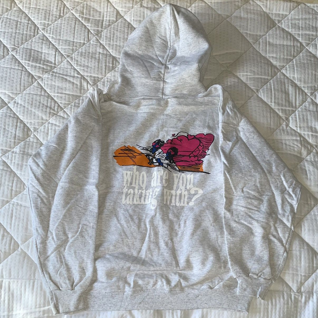 Hanes × Vintage Vintage Hanes Love Never Dies Hoodie Size US M / EU 48-50 / 2 - 1 Thumbnail