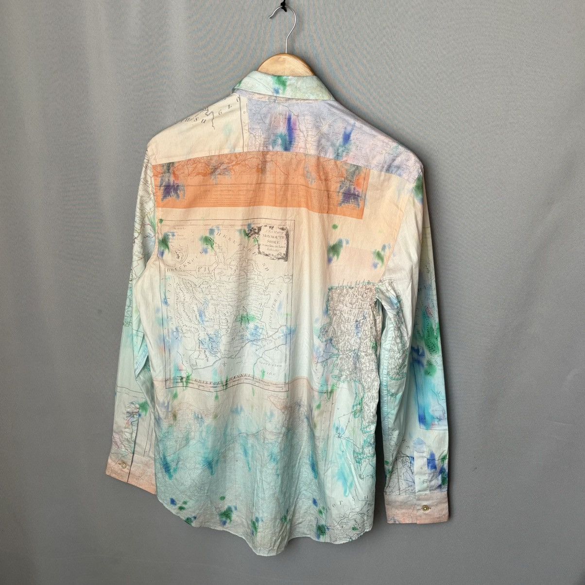Paul Smith Paul smith rare shirt map button up medium Size US M / EU 48-50 / 2 - 3 Thumbnail