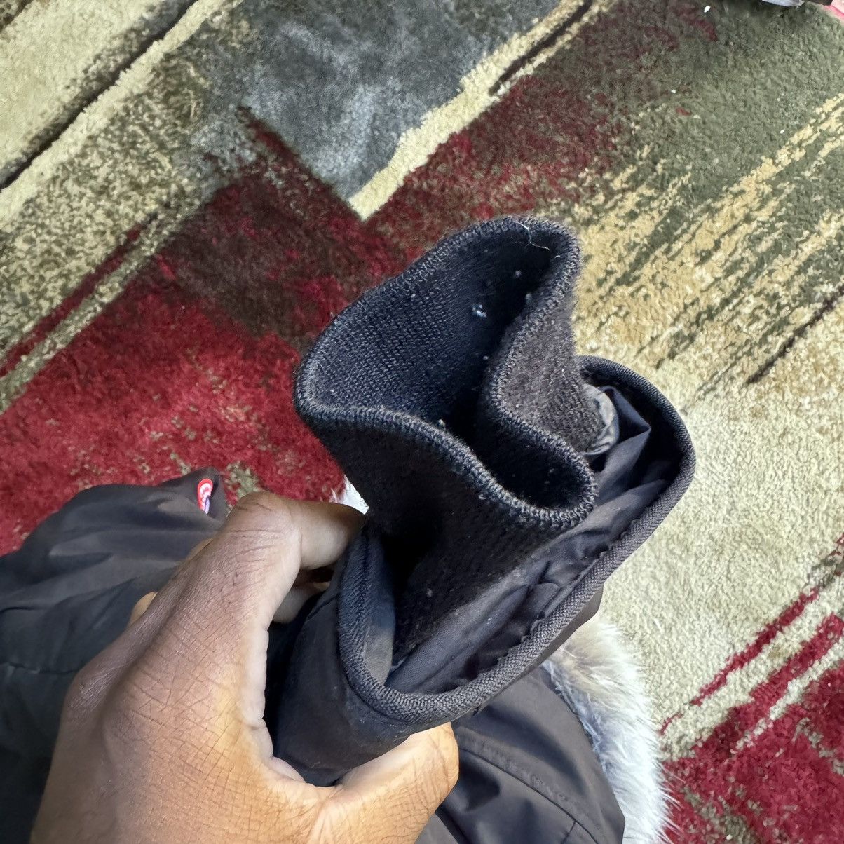 Canada Goose Black Canada Goose Men's Parka with Fur Trim Hood - [XL] Size US XL / EU 56 / 4 - 6 Thumbnail