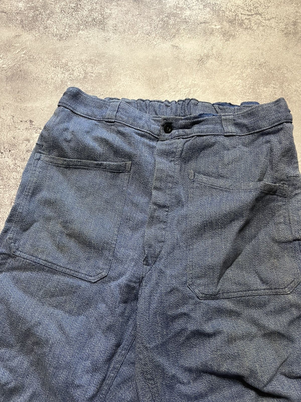 Vintage Vintage Swiss Workwear Salt & Pepper Trousers Size US 32 / EU 48 - 5 Thumbnail