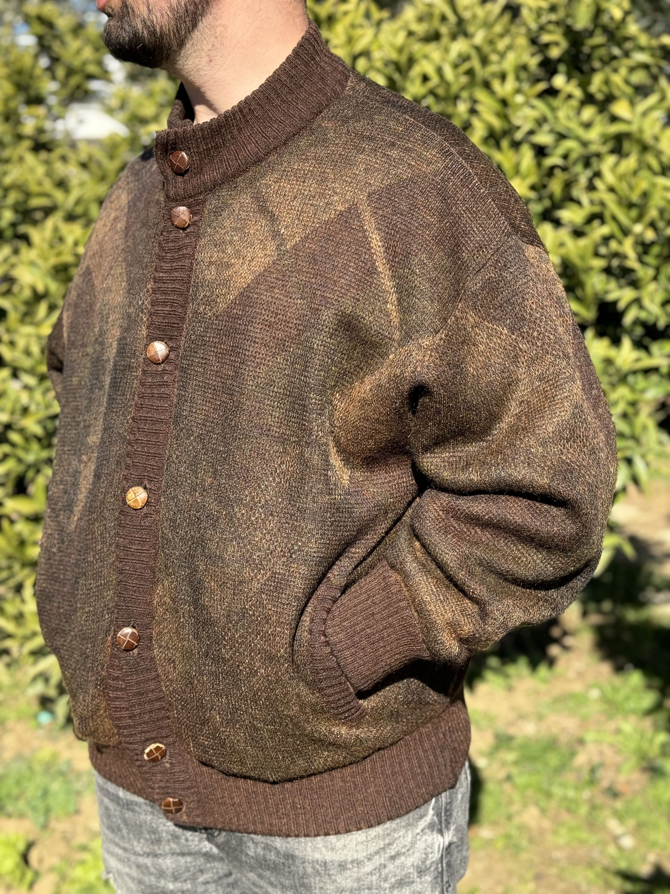 Ermenegildo Zegna 1996 Ermenegildo Zegna Mohair Bomber Retro Archive Size 52 L Size US L / EU 52-54 / 3 - 6 Thumbnail