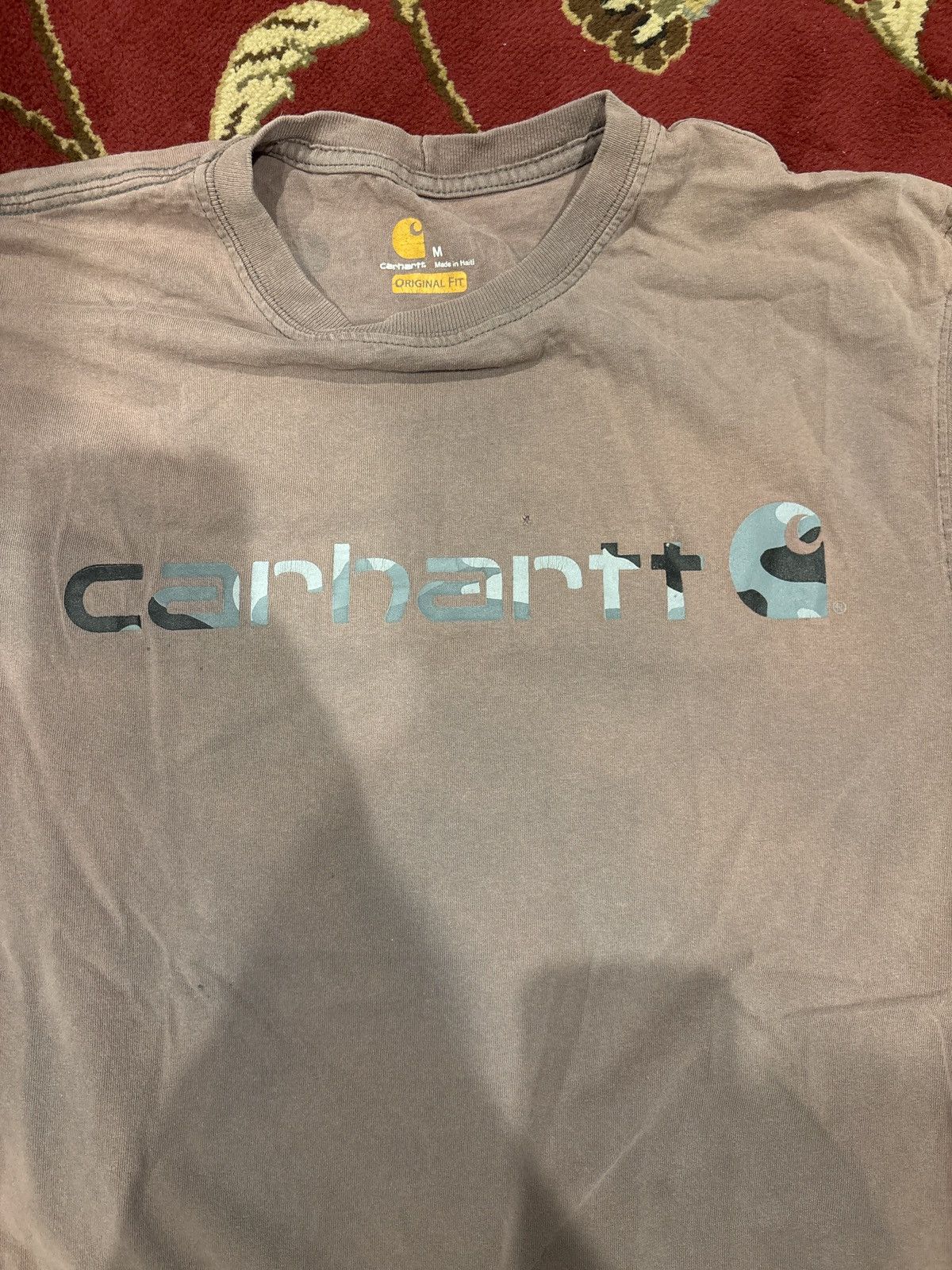 Carhartt Carhartt logo tee Size US M / EU 48-50 / 2 - 2 Thumbnail