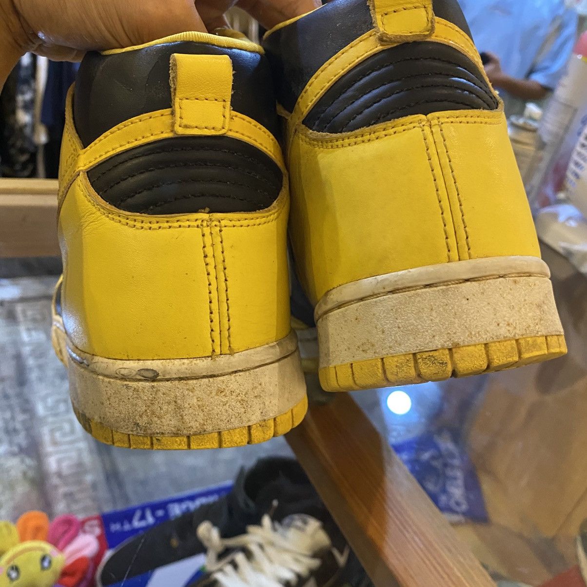Nike ⚡️1999 NIKE DUNK HIGH LE NYC GOLDENROD MAIZE wu tang Size US 9 / EU 42 - 11 Thumbnail